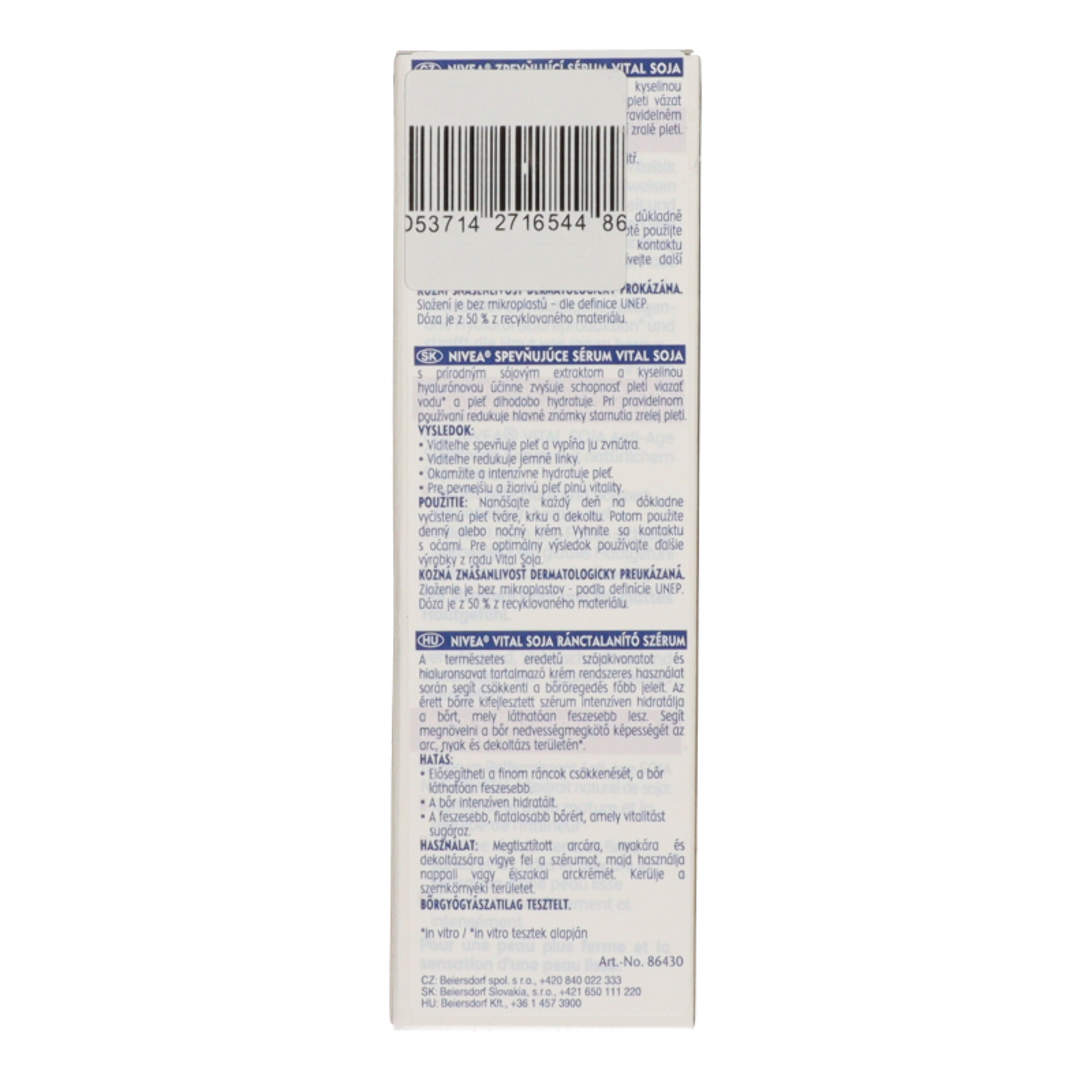 Nivea Vital Soja ránctalanító szérum - 40 ml-7