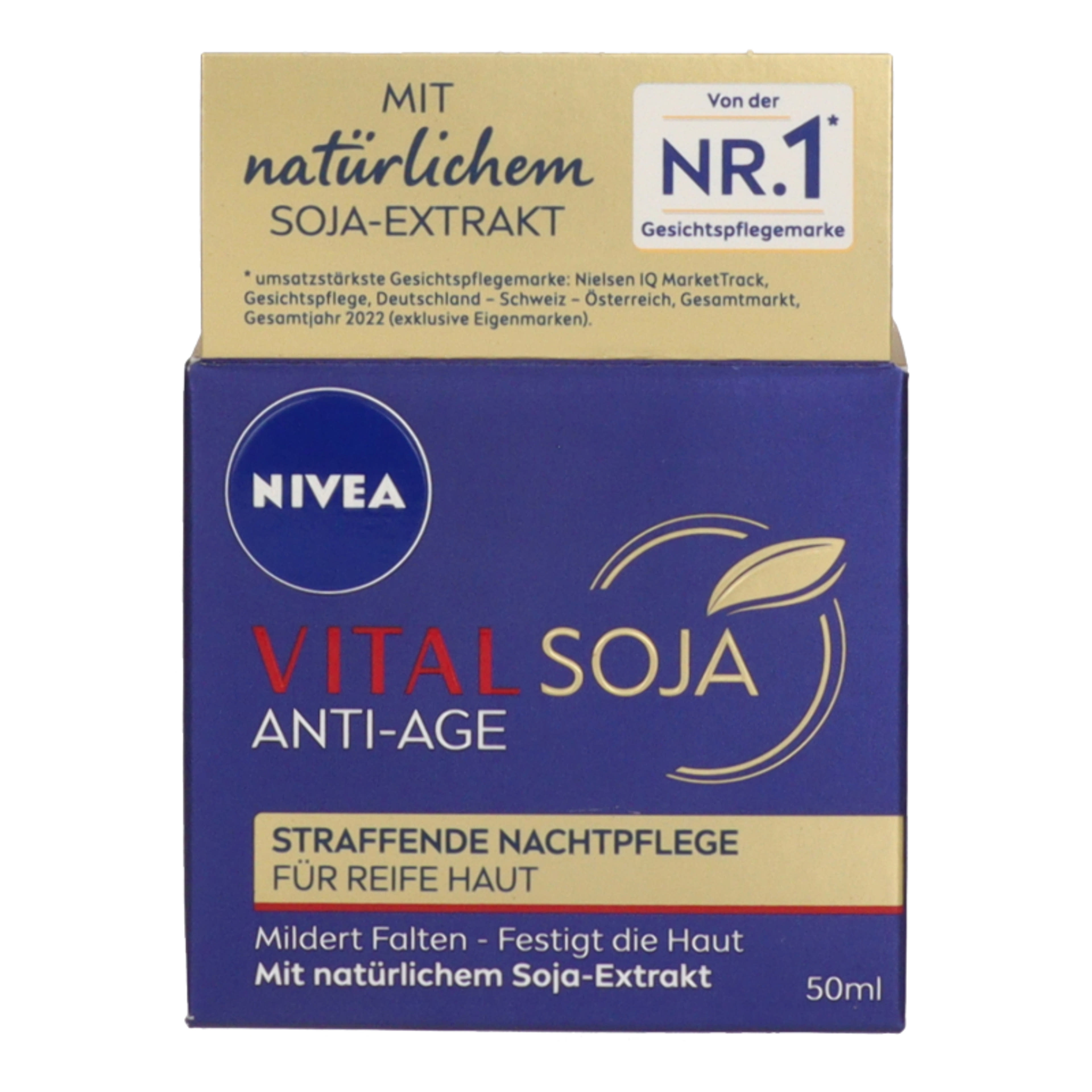 Nivea Vital Soja ránctalanító éjszakai arckrém - 50 ml-5