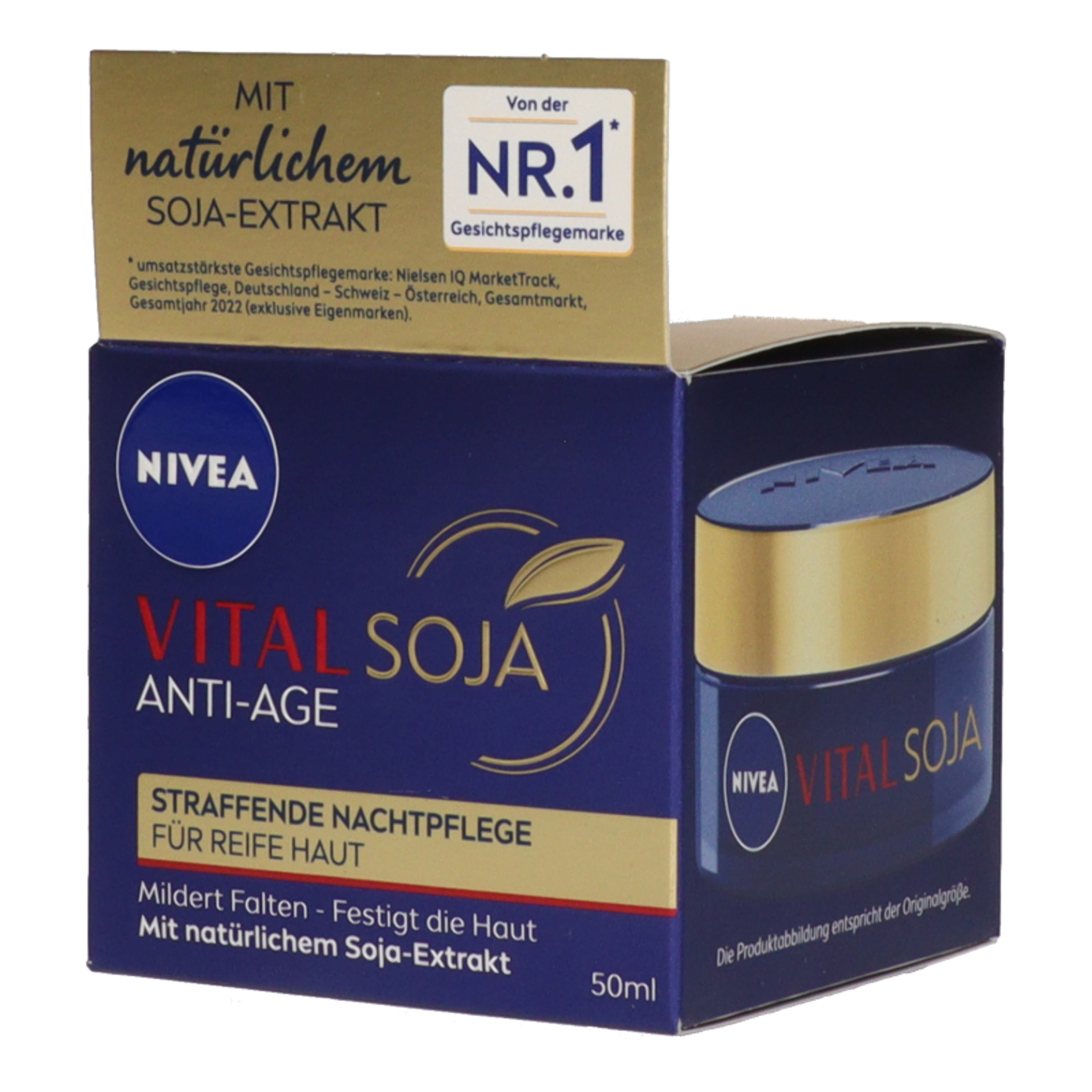 Nivea Vital Soja ránctalanító éjszakai arckrém - 50 ml-6