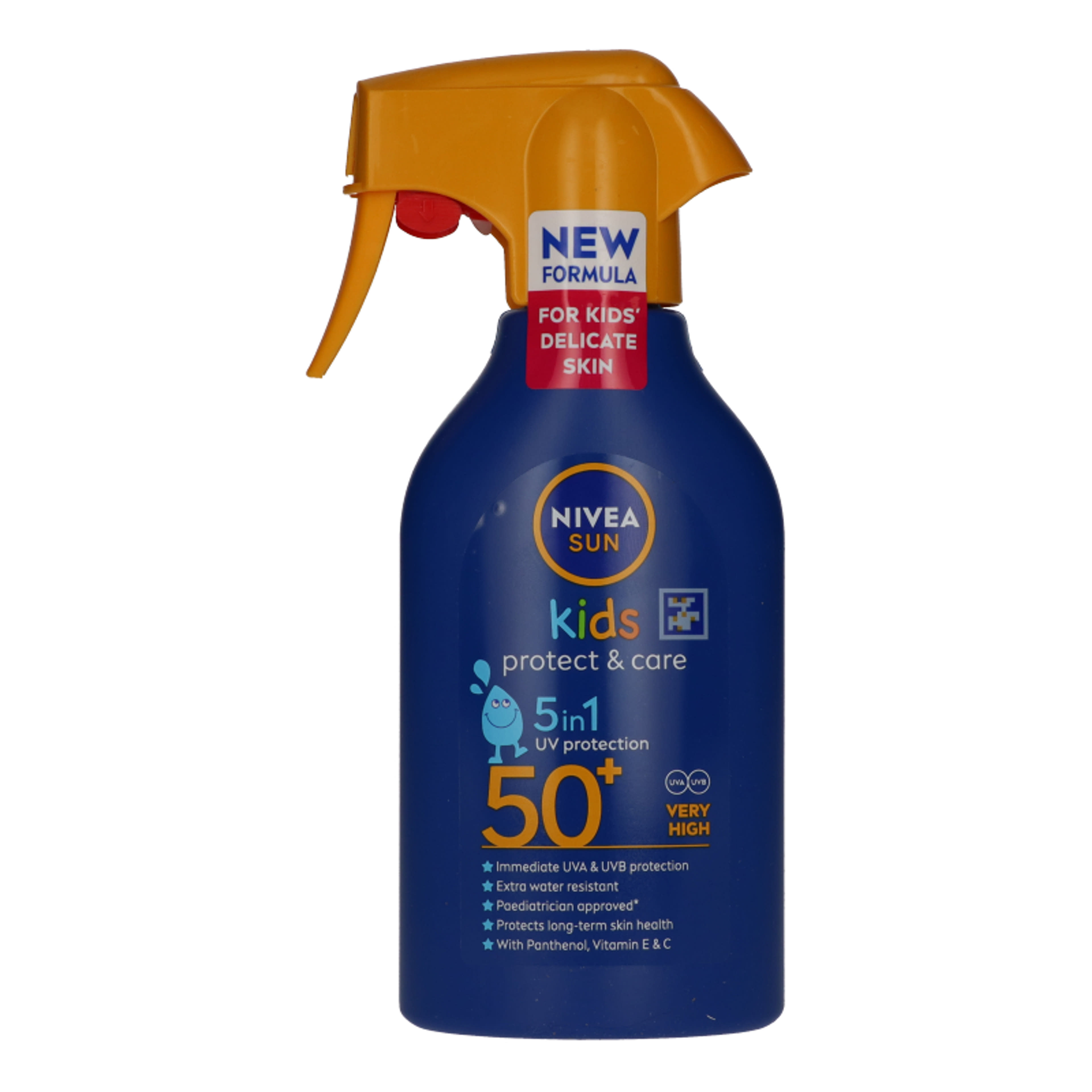 Nivea Sun Kids hidratáló szórófejes gyermeknaptej F50+ - 270 ml-4