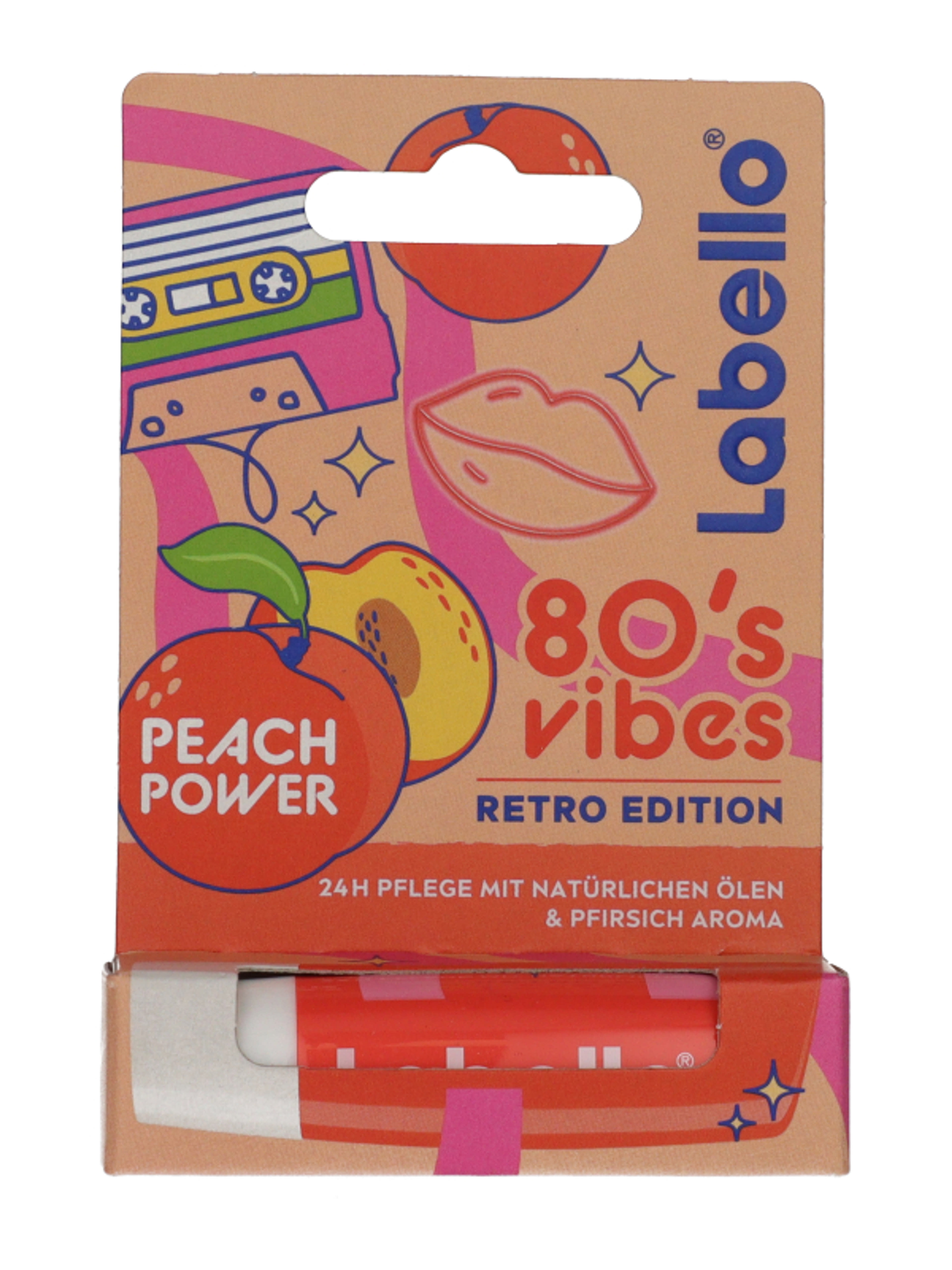 Labello Peach Shine Retro ajakápoló - 4,8 g