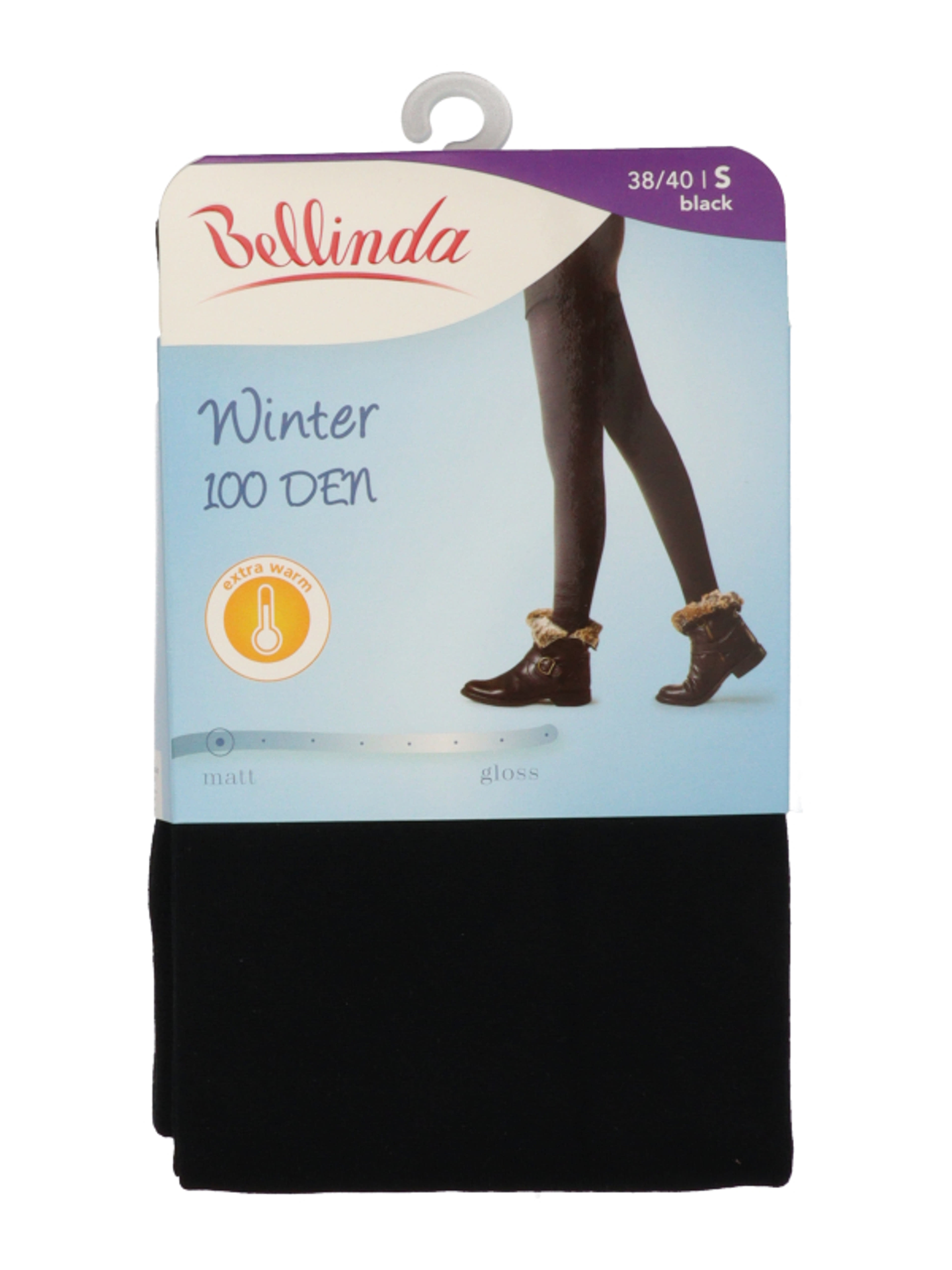 Bellinda Winter fekete harisnya S - 1 db-1