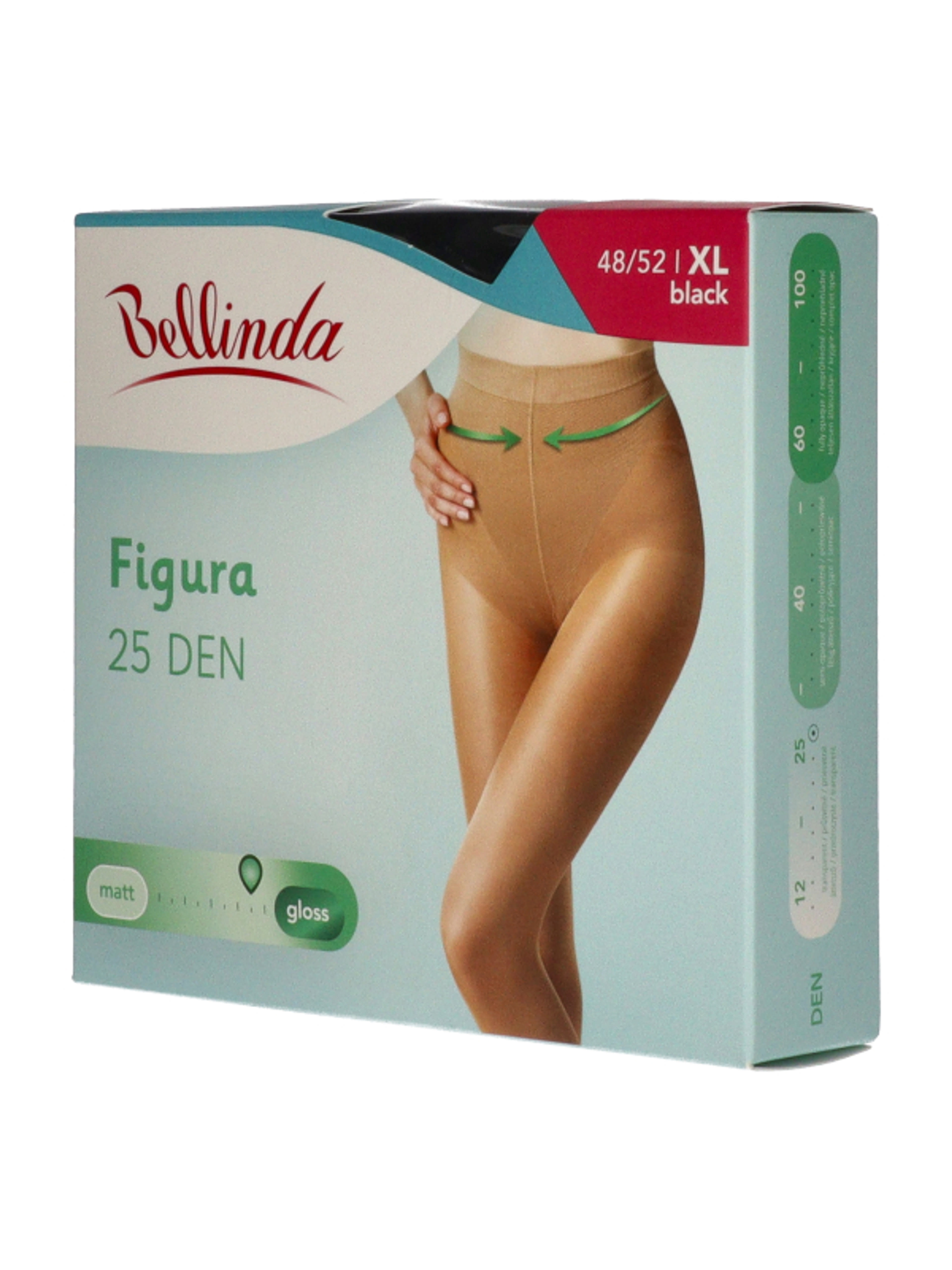 Bellinda Figura 25 Den harisnya /fekete XL - 1 db-3