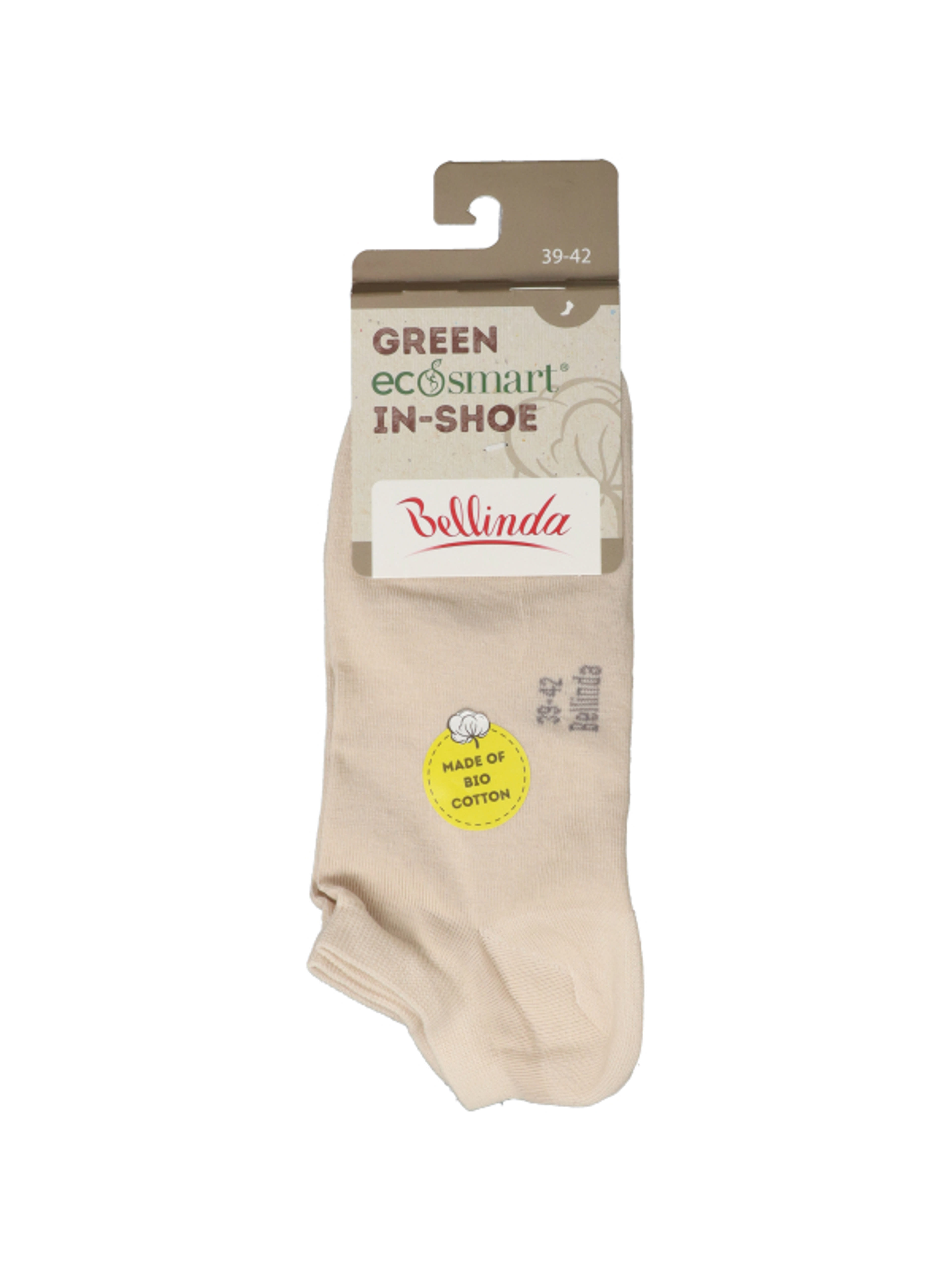 Bellinda Green Ecosmart In-Shoe női zokni, bézs, 39-42 - 1 pár