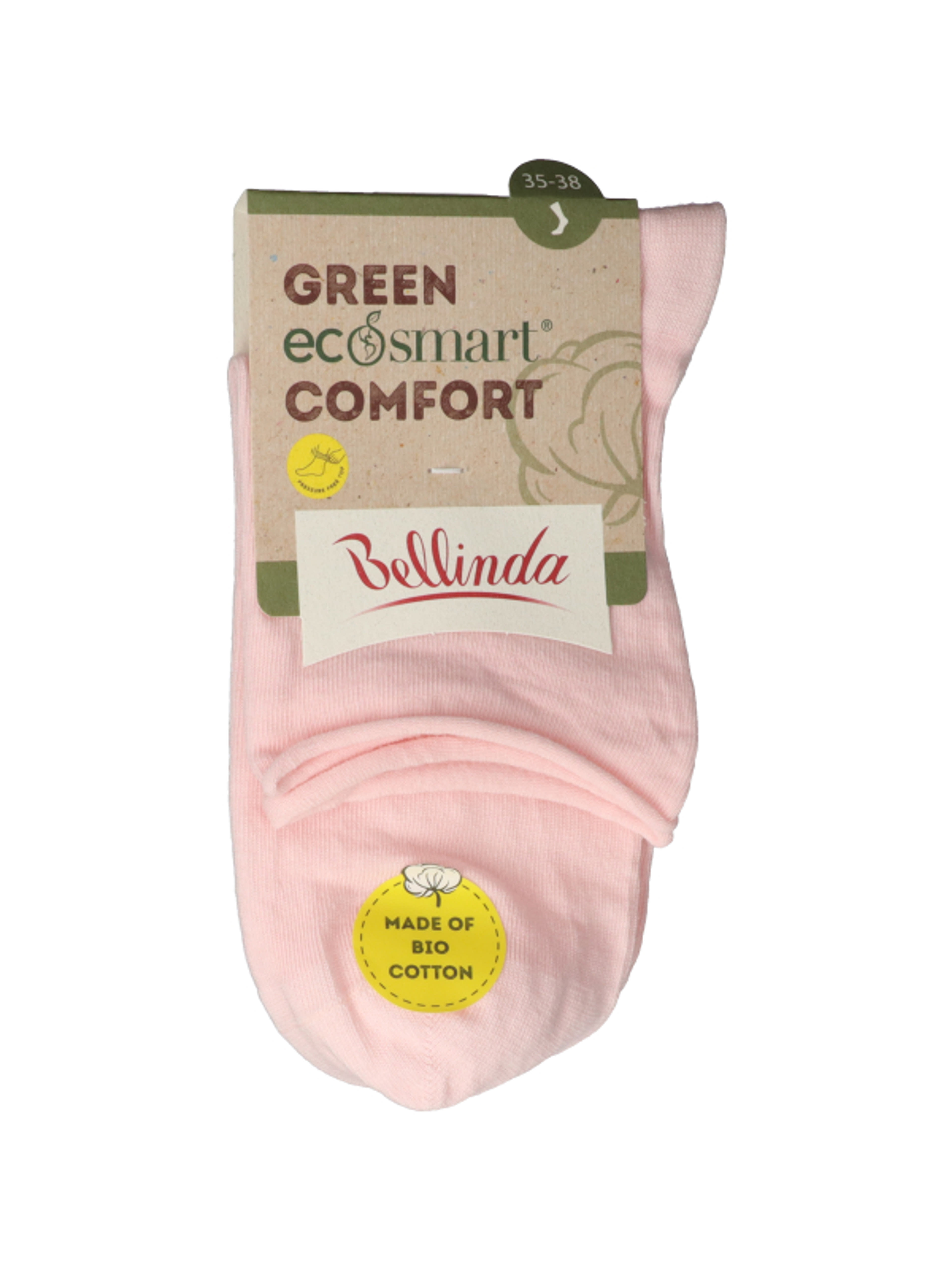 Bellinda Green Ecosmart zokni, pink 35-38 - 1 db