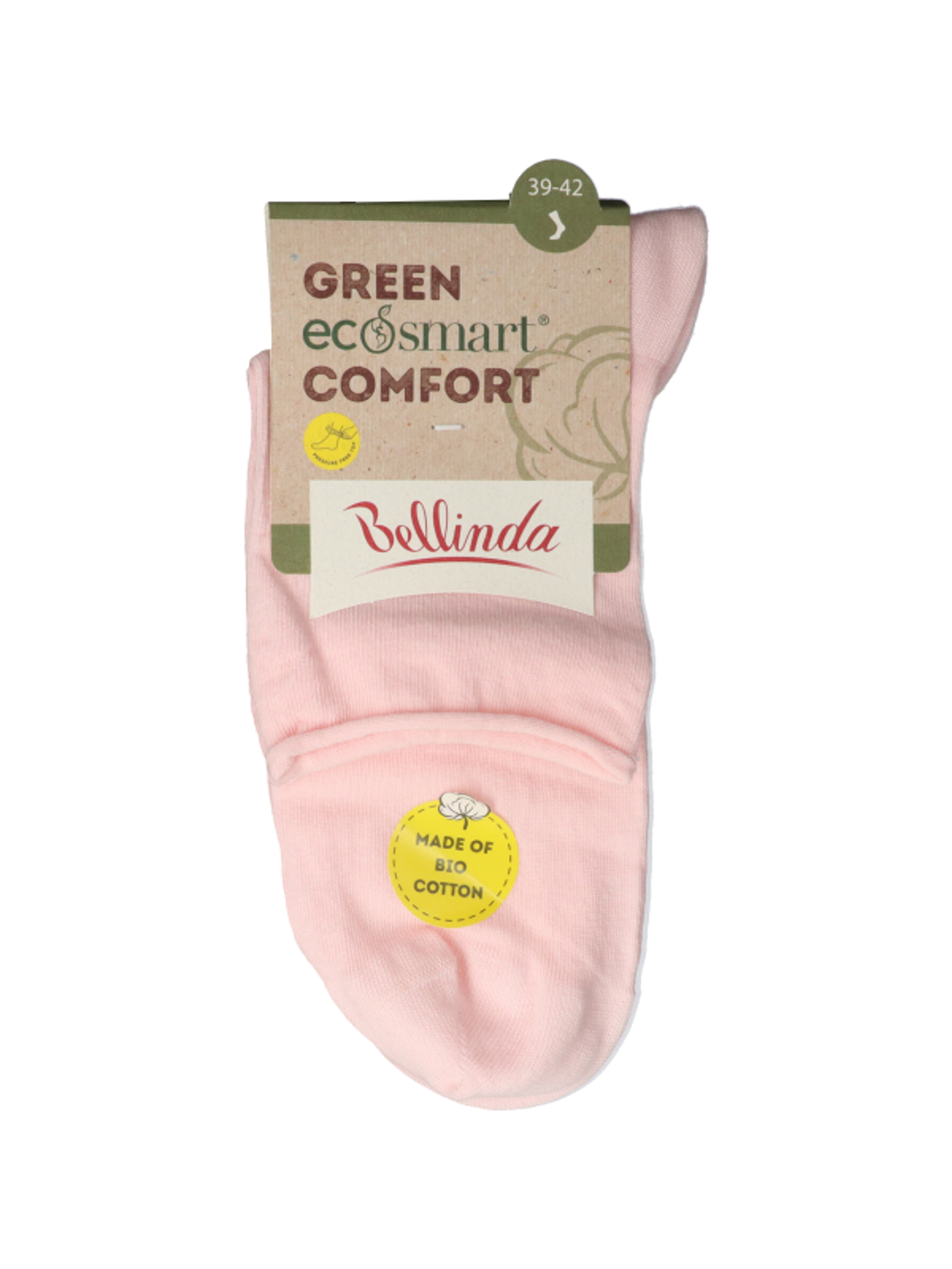 Bellinda Green Ecosmart zokni, pink 39-42 - 1 db
