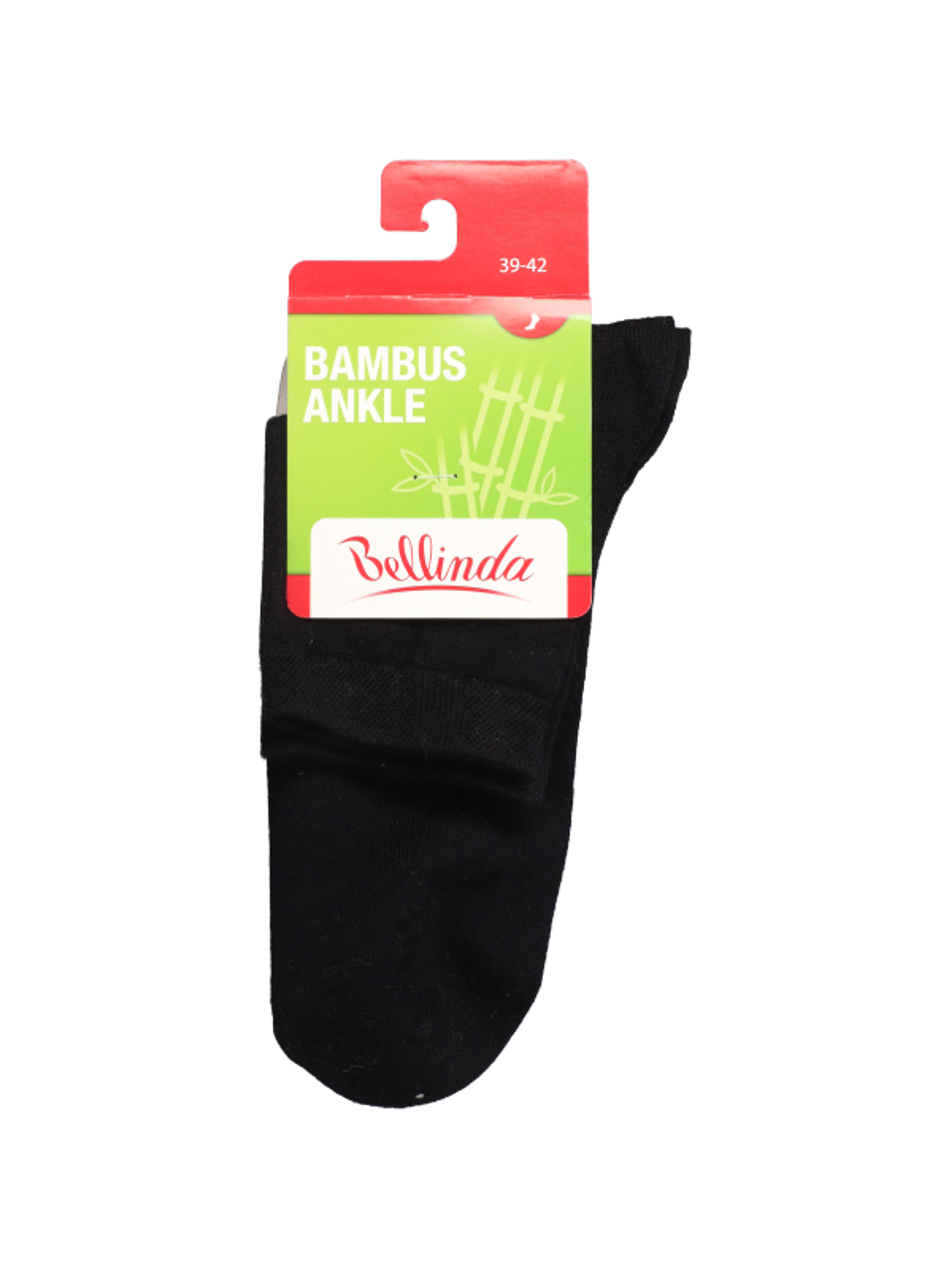 Bellinda Ankle bambusz női zokni, fekete, 39-42 - 1 pár