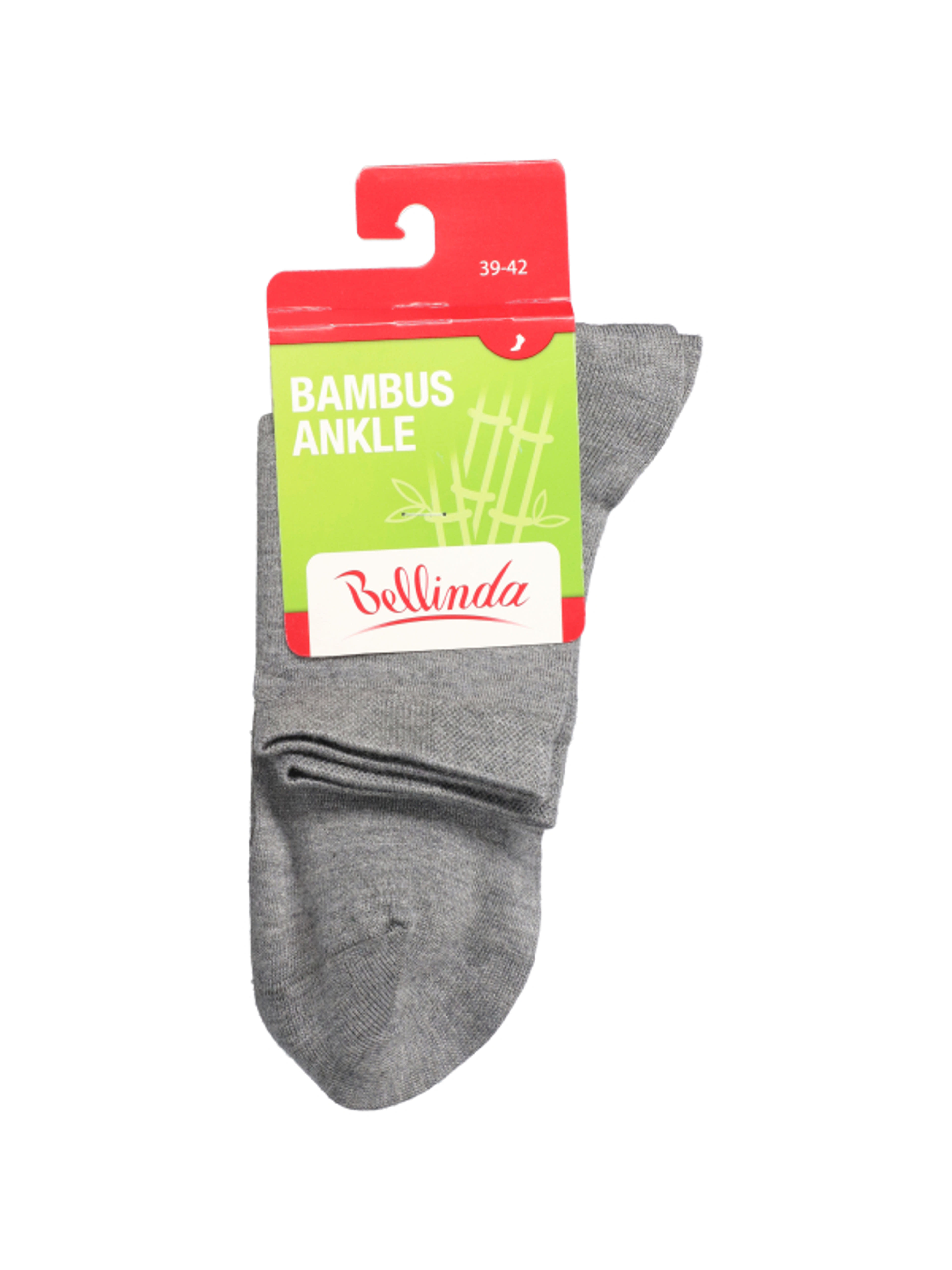 Bellinda Ankle bambusz női zokni, szürke, 39-42 - 1 pár