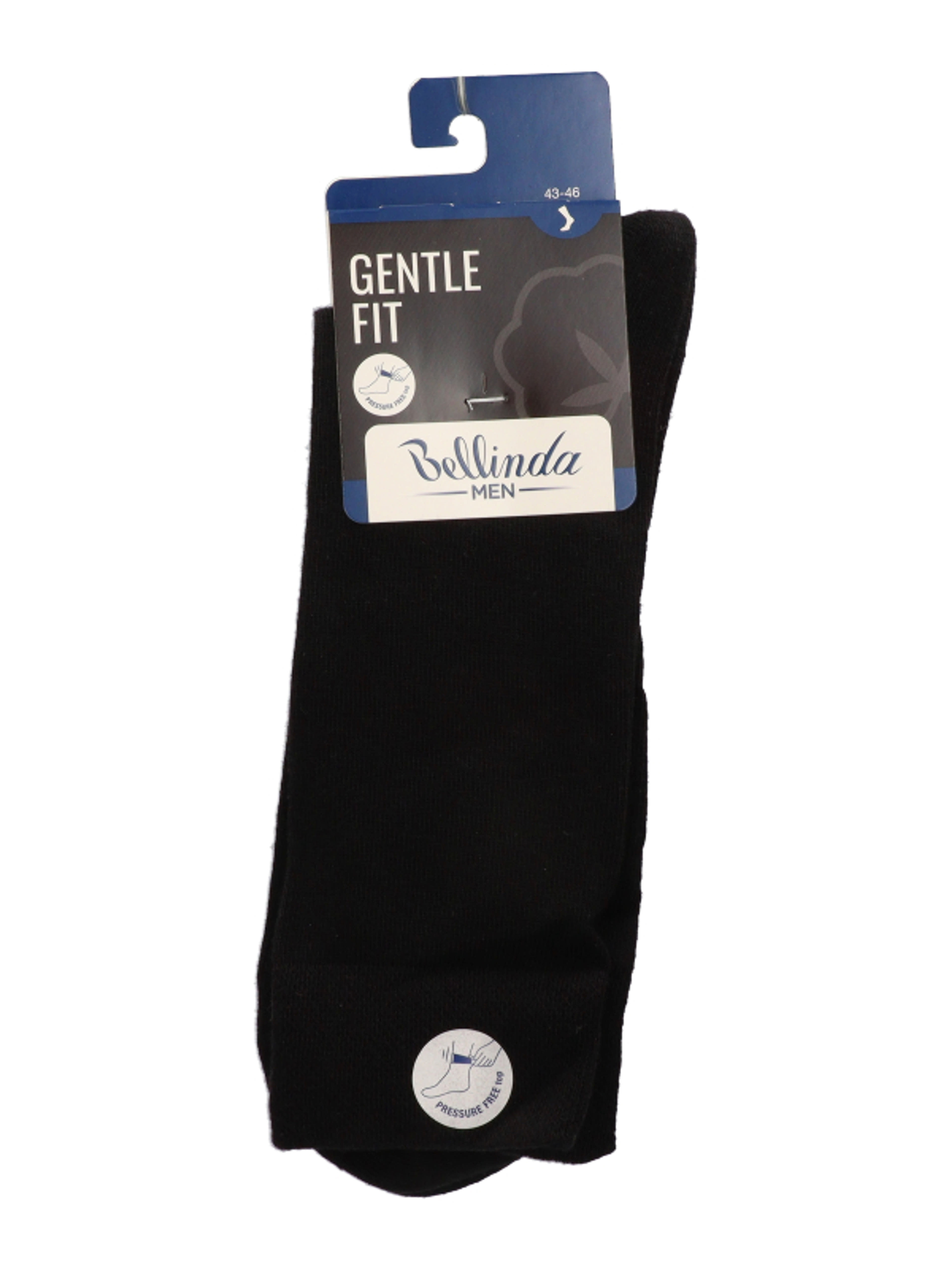 Bellinda Gentle Fit férfi zokni fekete 43-46 - 1 db-1