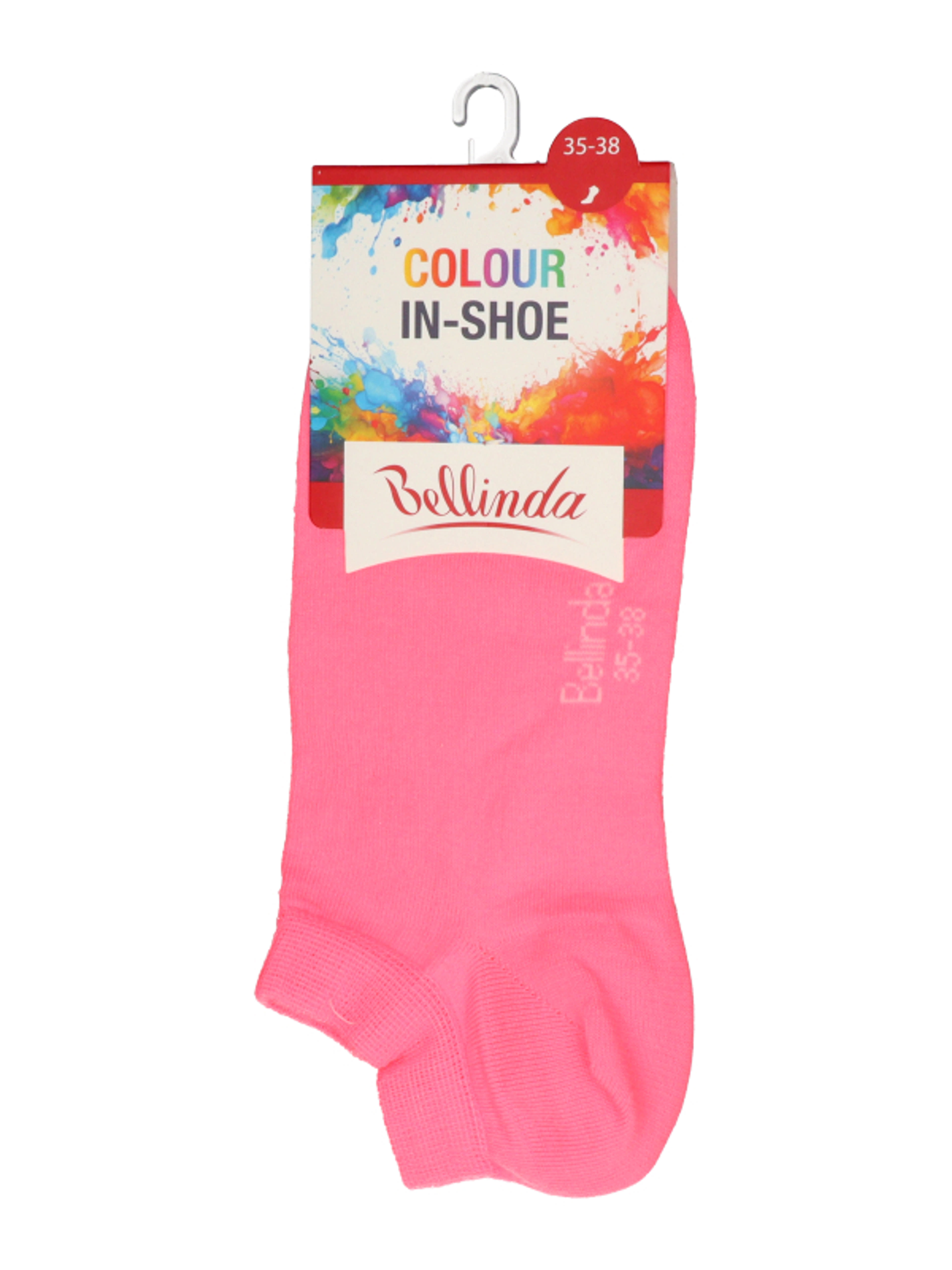 Bellinda In-Shoe női zokni /neon rózsaszín 35-38 - 1 db