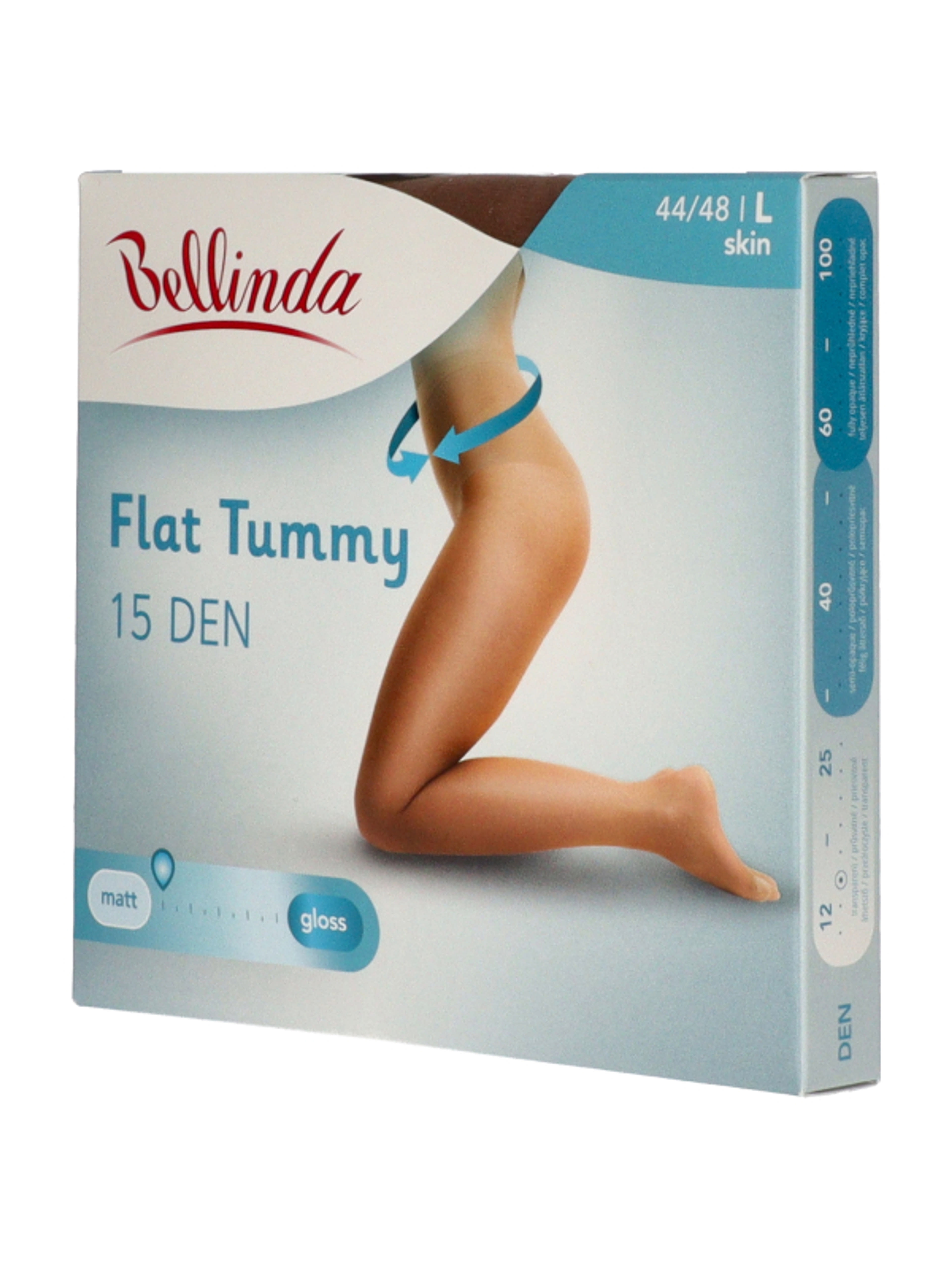 Bellinda Flat Tummy harisnya 15Den /testszínű L - 1 db-4