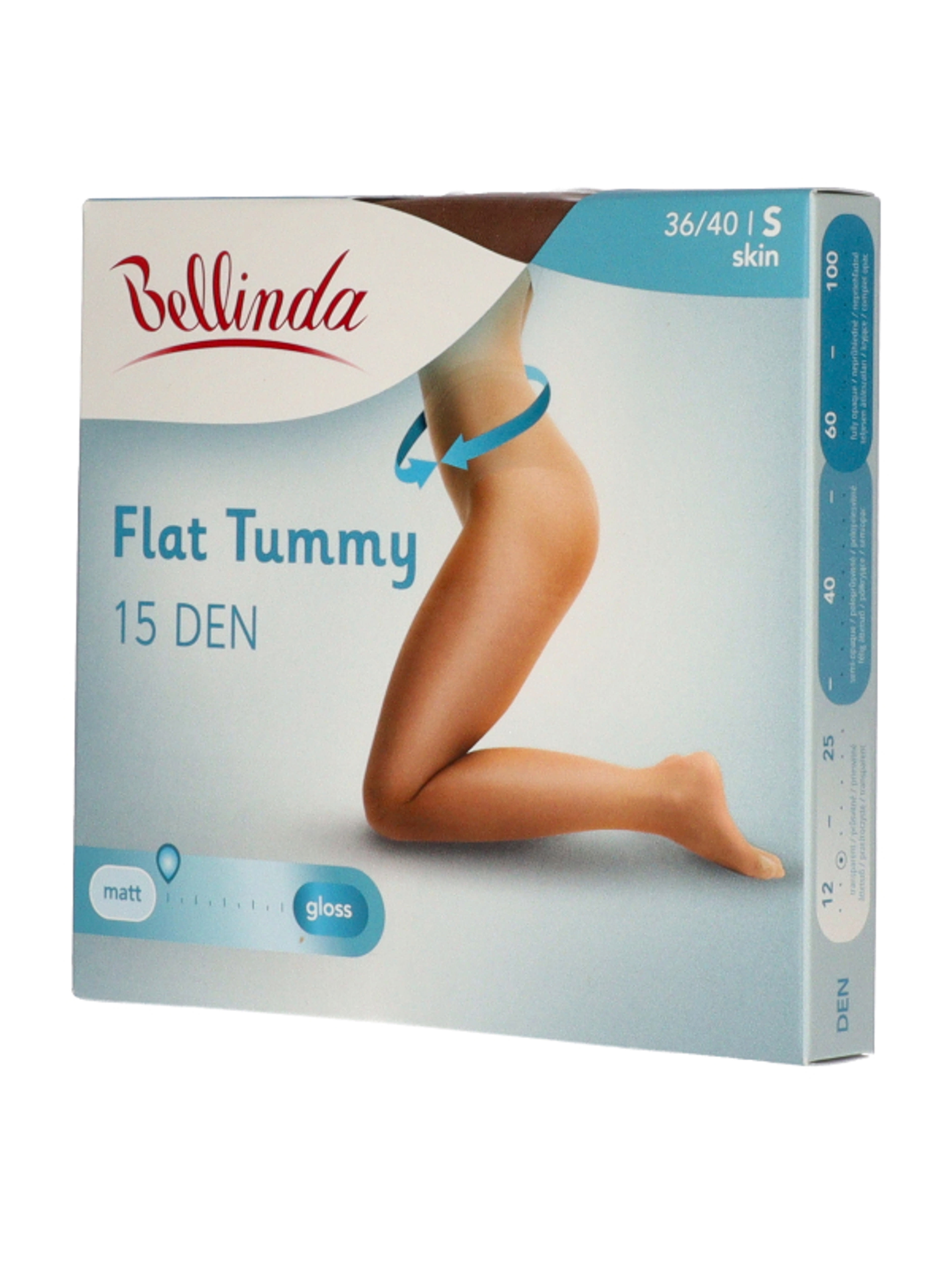 Bellinda Flat Tummy harisnya 15Den /testszínű S - 1 db-4