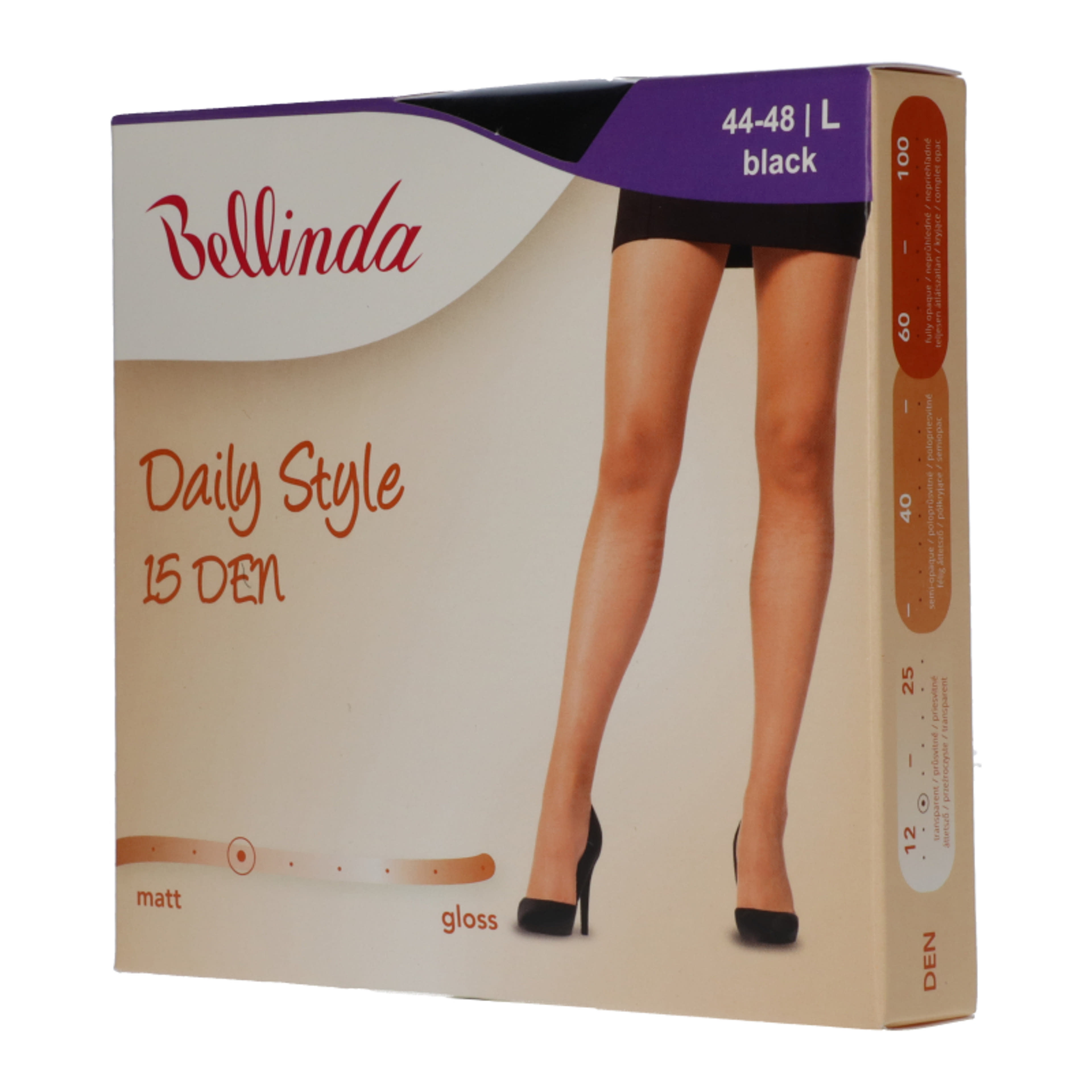 Bellinda Daily Style harisnyanadrág 15Den /fekete L - 1 db-4