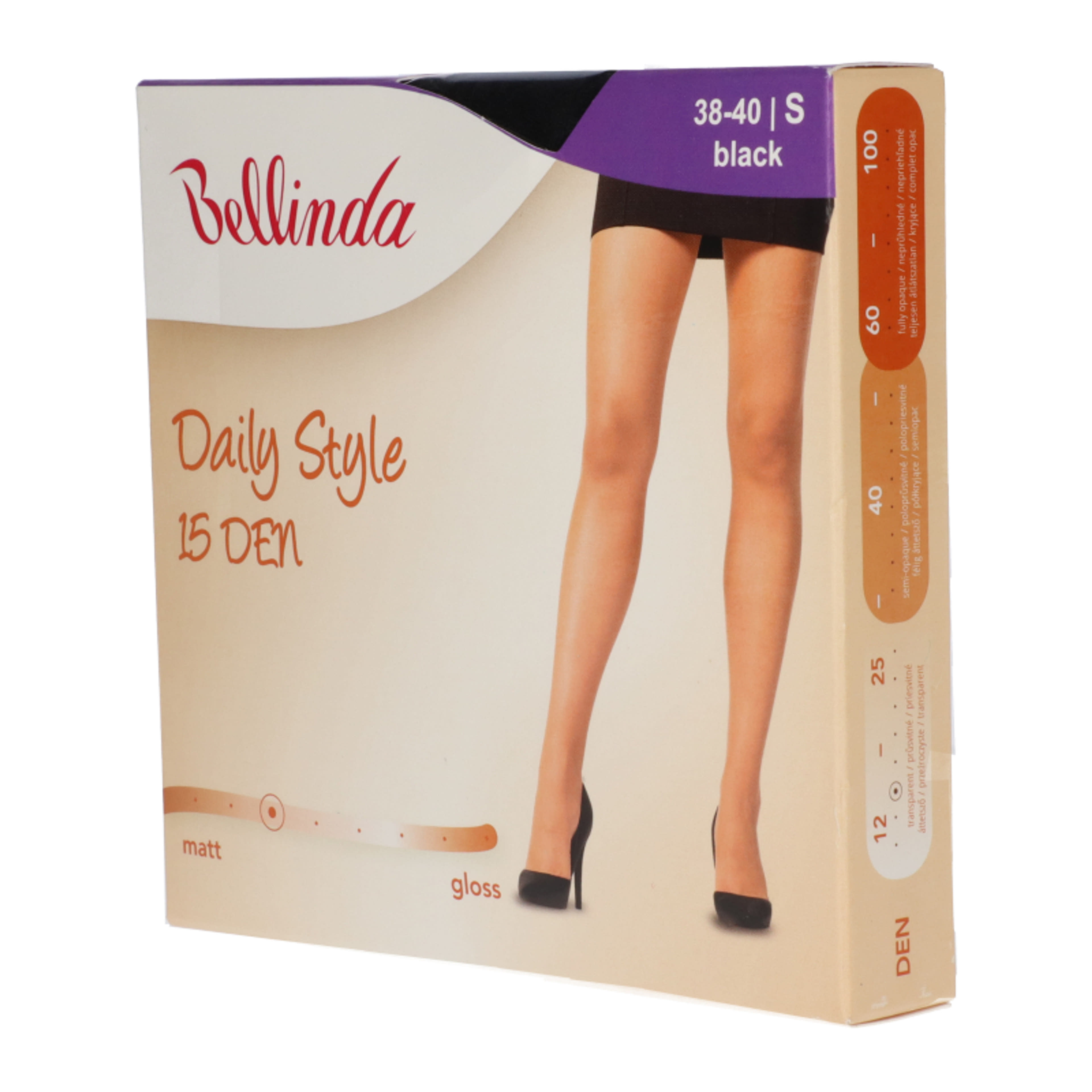 Bellinda Daily Style harisnyanadrág 15Den /fekete S - 1 db-4