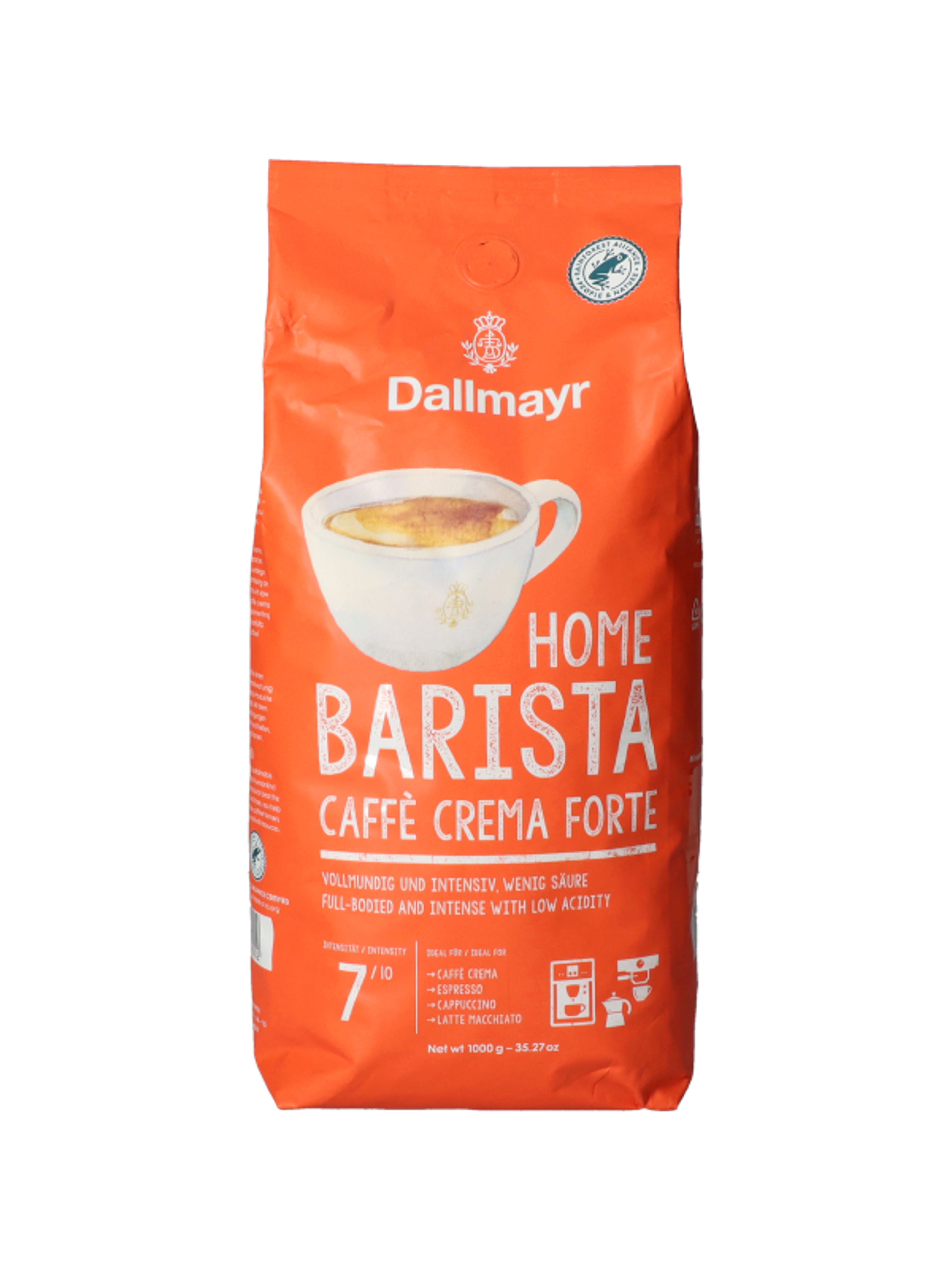 Dallmayr Home Barista Caffe Crema Forte pörkölt szemes kávé - 1000 g