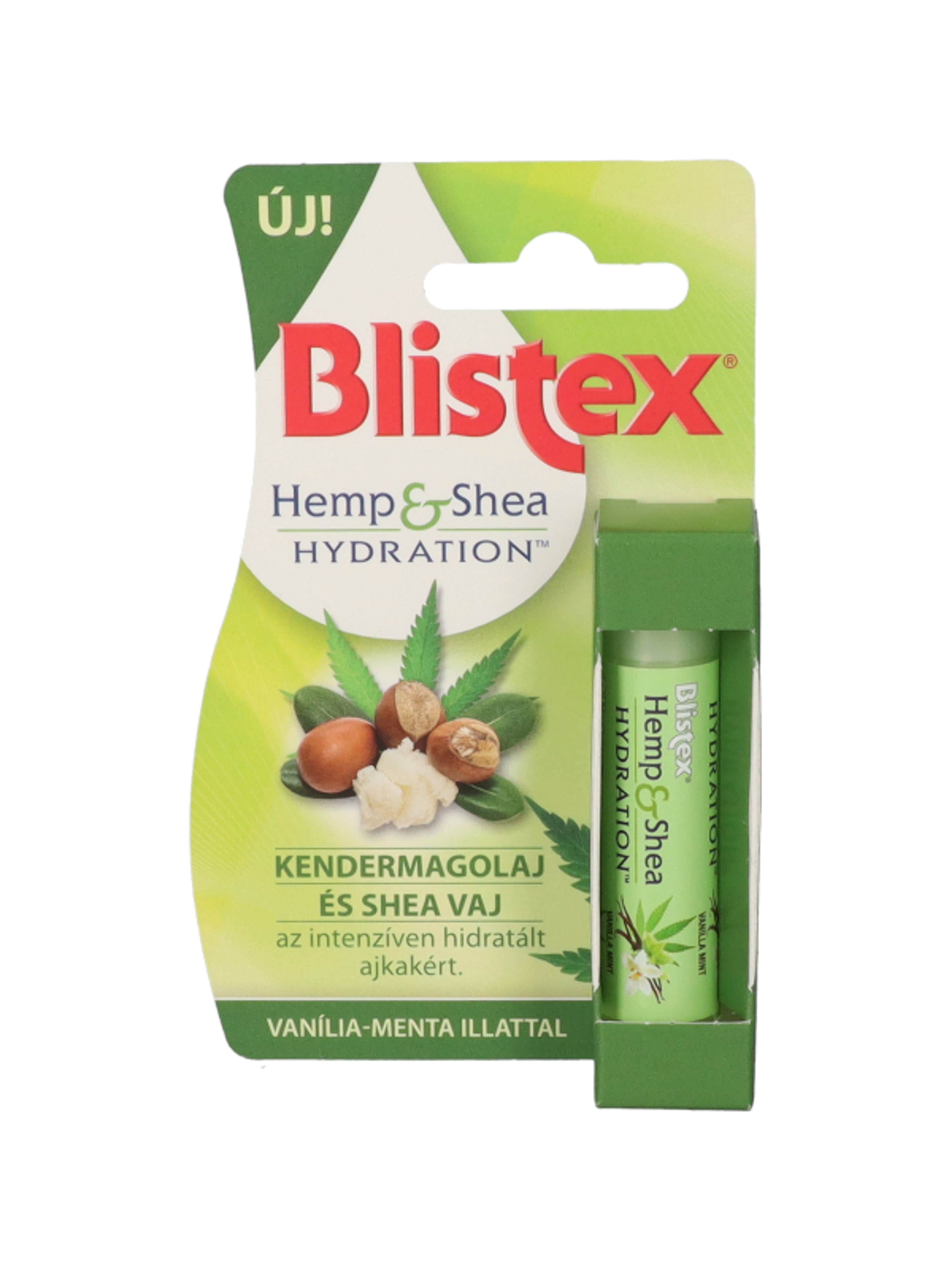 Blistex Hemp&Shea hidratálő ajakápoló - 4,3 g
