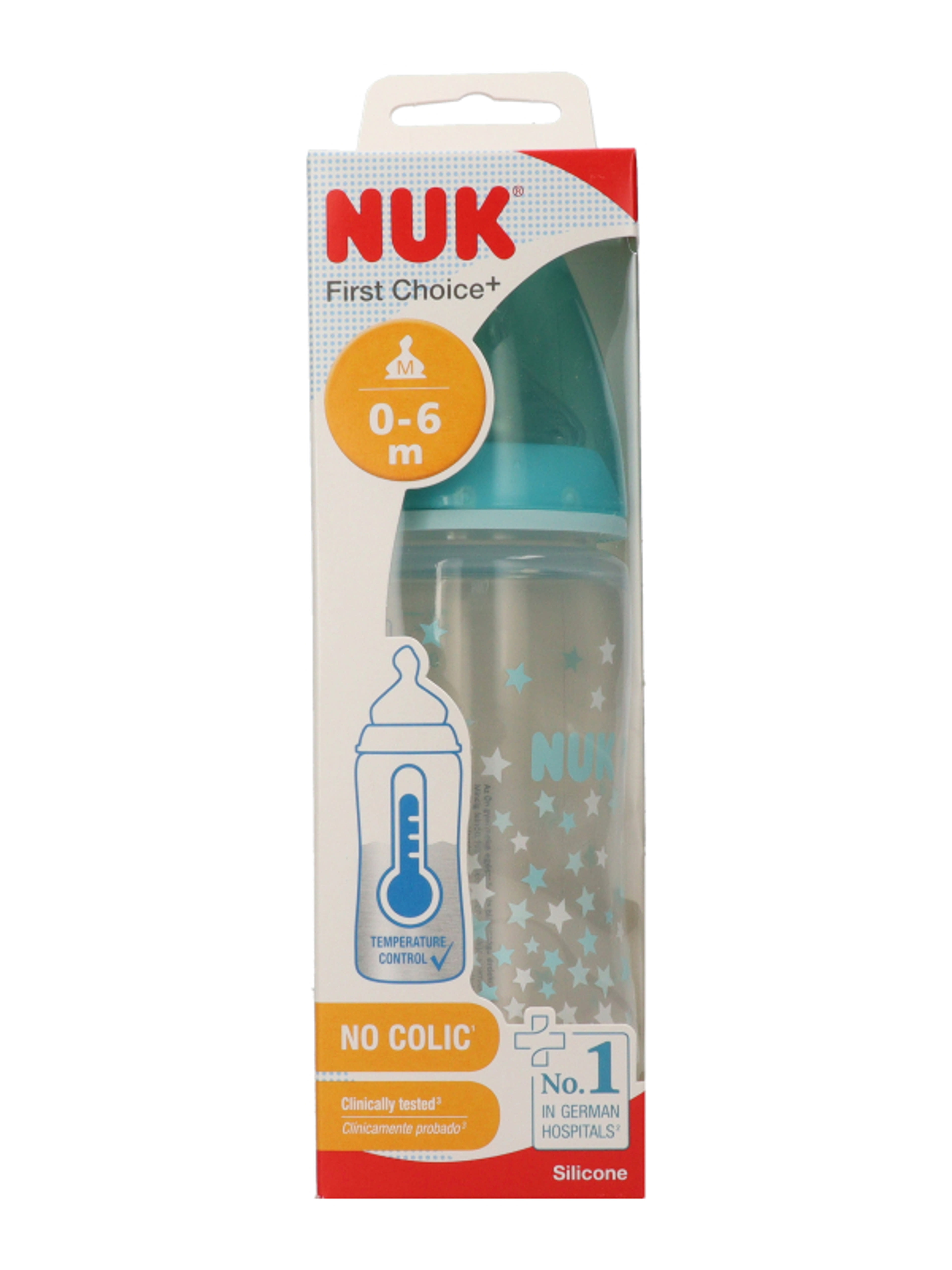 Nuk Fc+cumisüveg hőmérővel 300 ml - 1 db-2