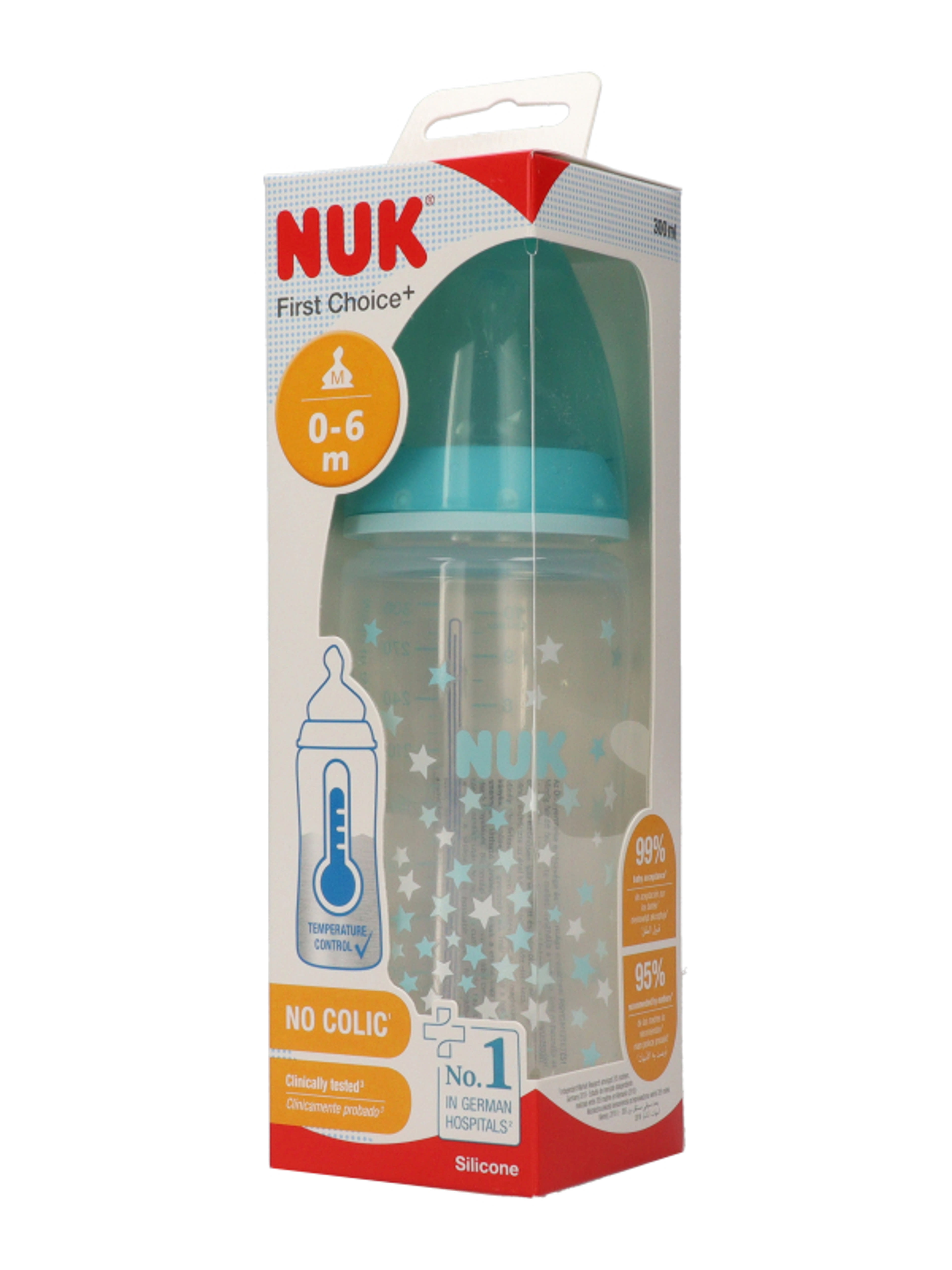 Nuk Fc+cumisüveg hőmérővel 300 ml - 1 db-3