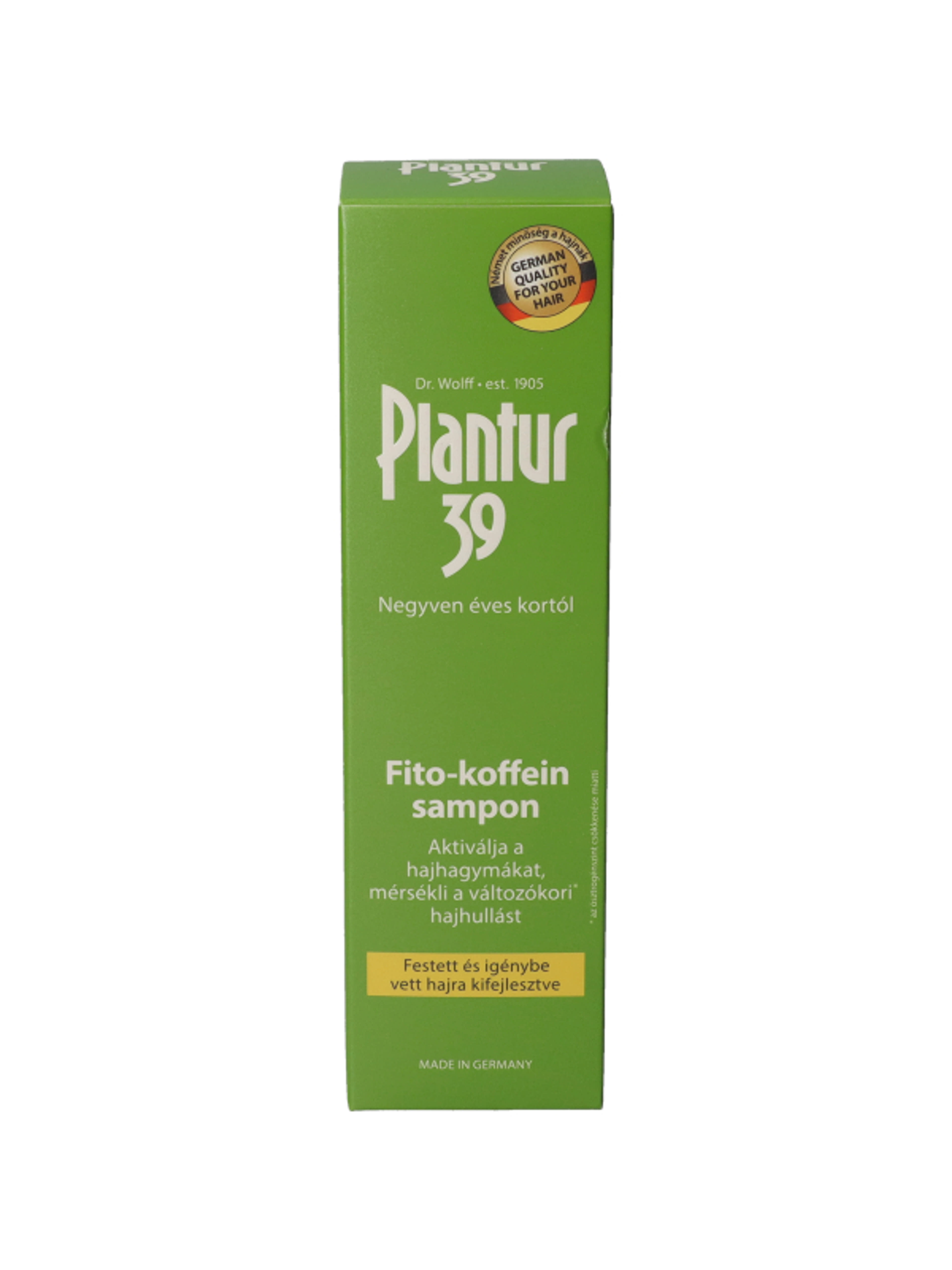 Plantur 39 Fito-Koffein Festett Hajra sampon - 250 ml-5