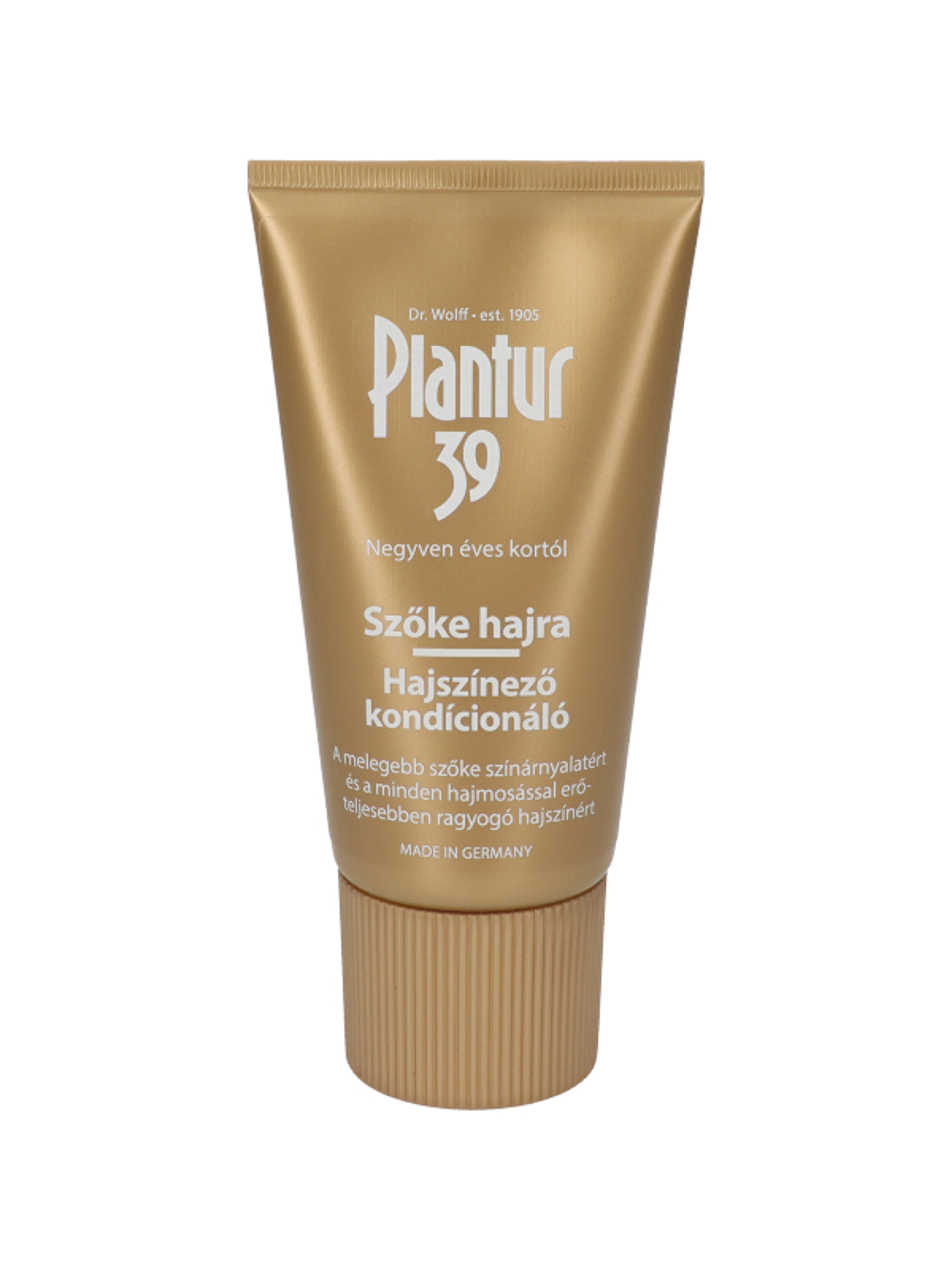 Plantur 39 hajszínező balzsam szőke hajra - 150 ml