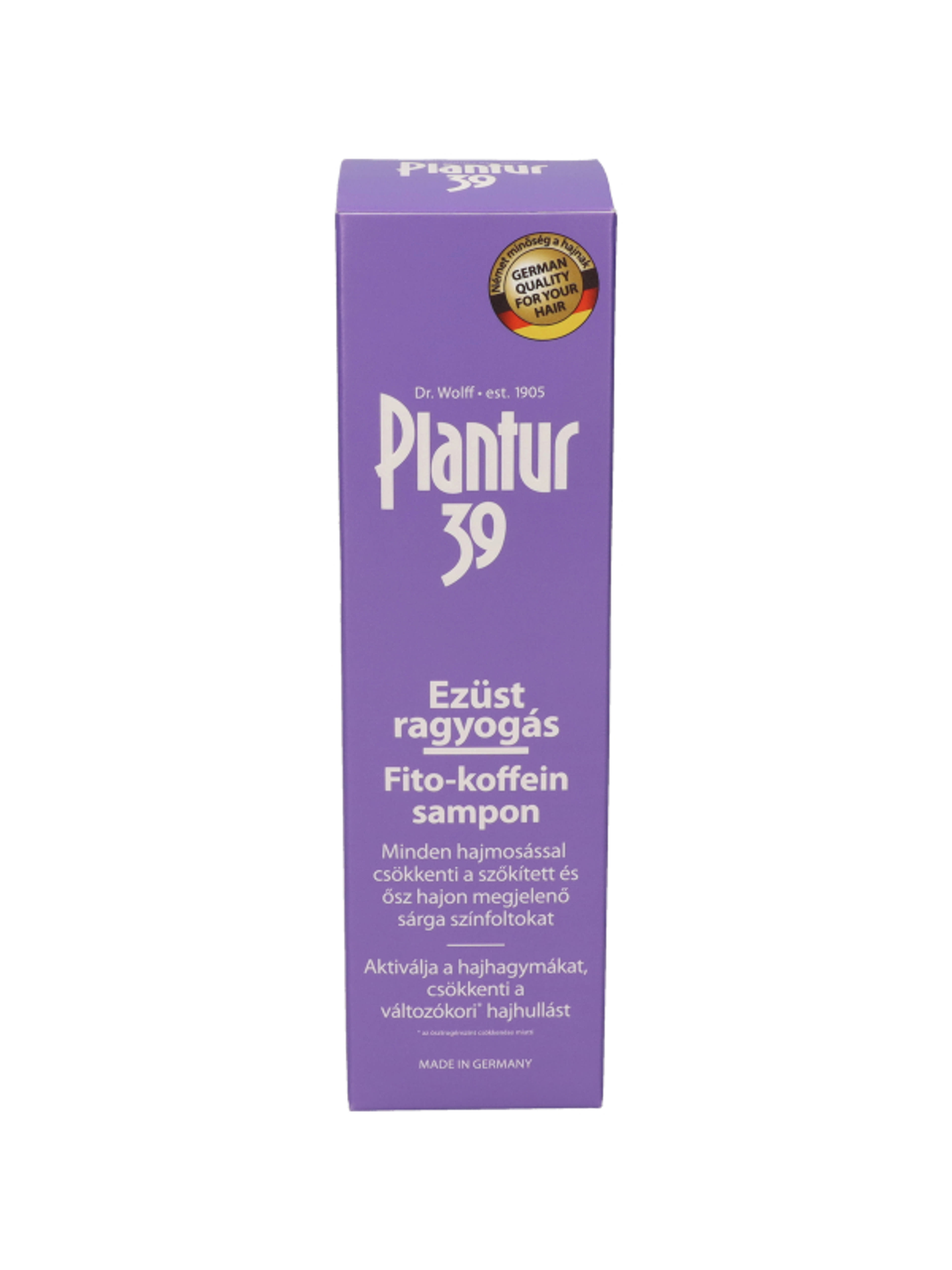 Plantur 39 fito-koffein sampon ősz hajra - 250 ml-5