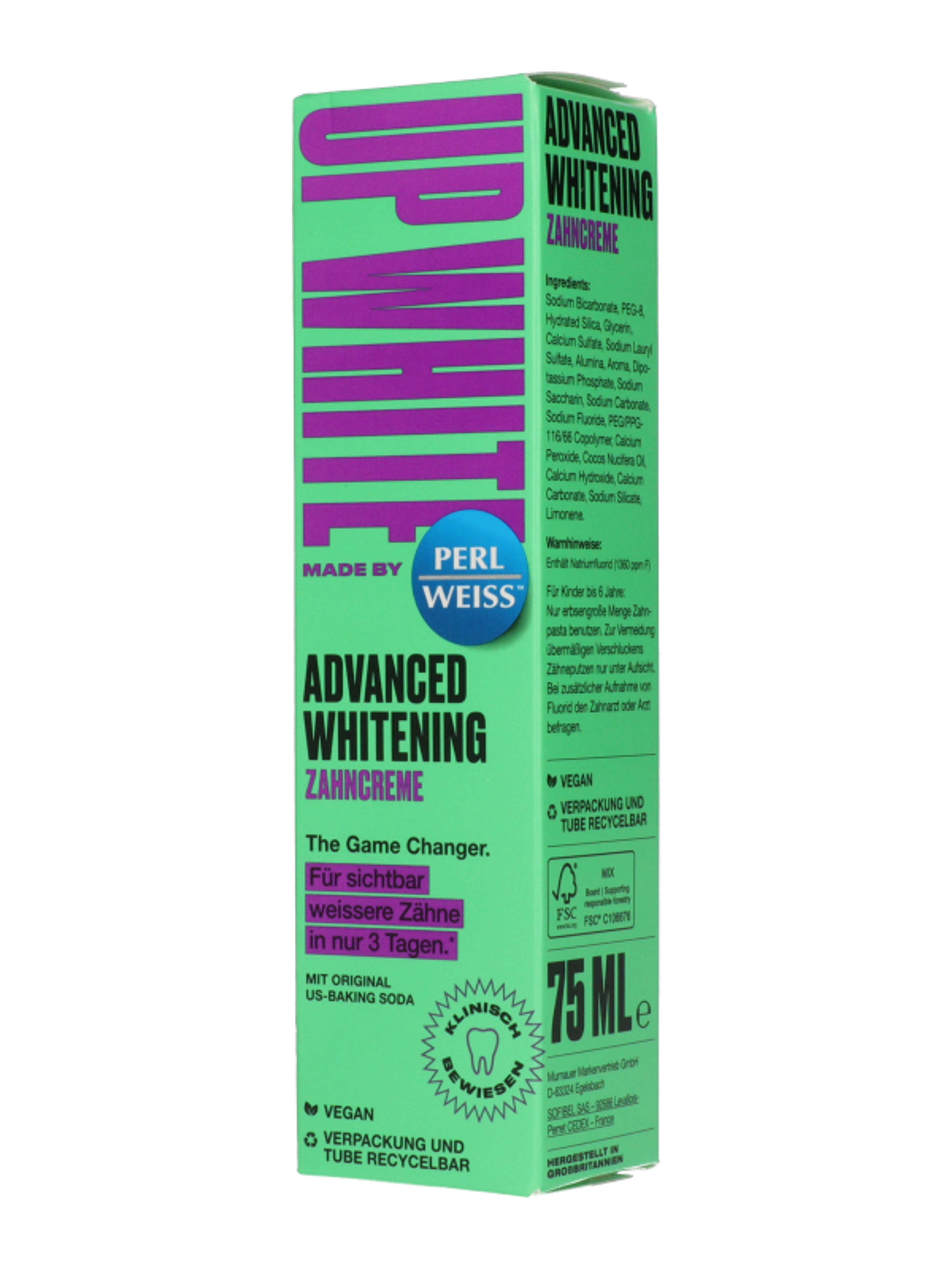 Perlweiss Advanced Whitening fogfehérítő - 75 ml-2