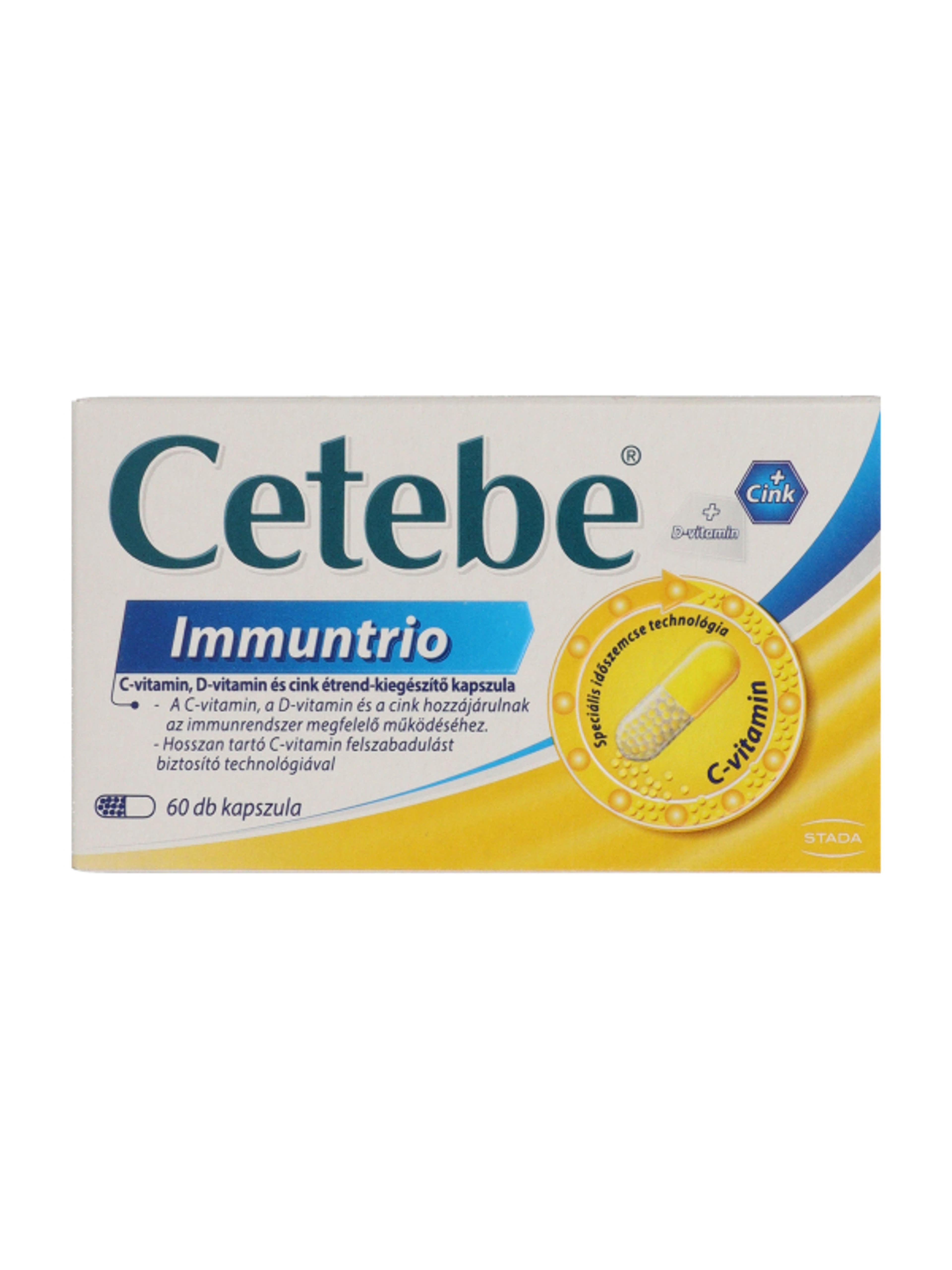 Cetebe C-vitamin+ D-vitamin+ Cink Kapszula - 60 db-3