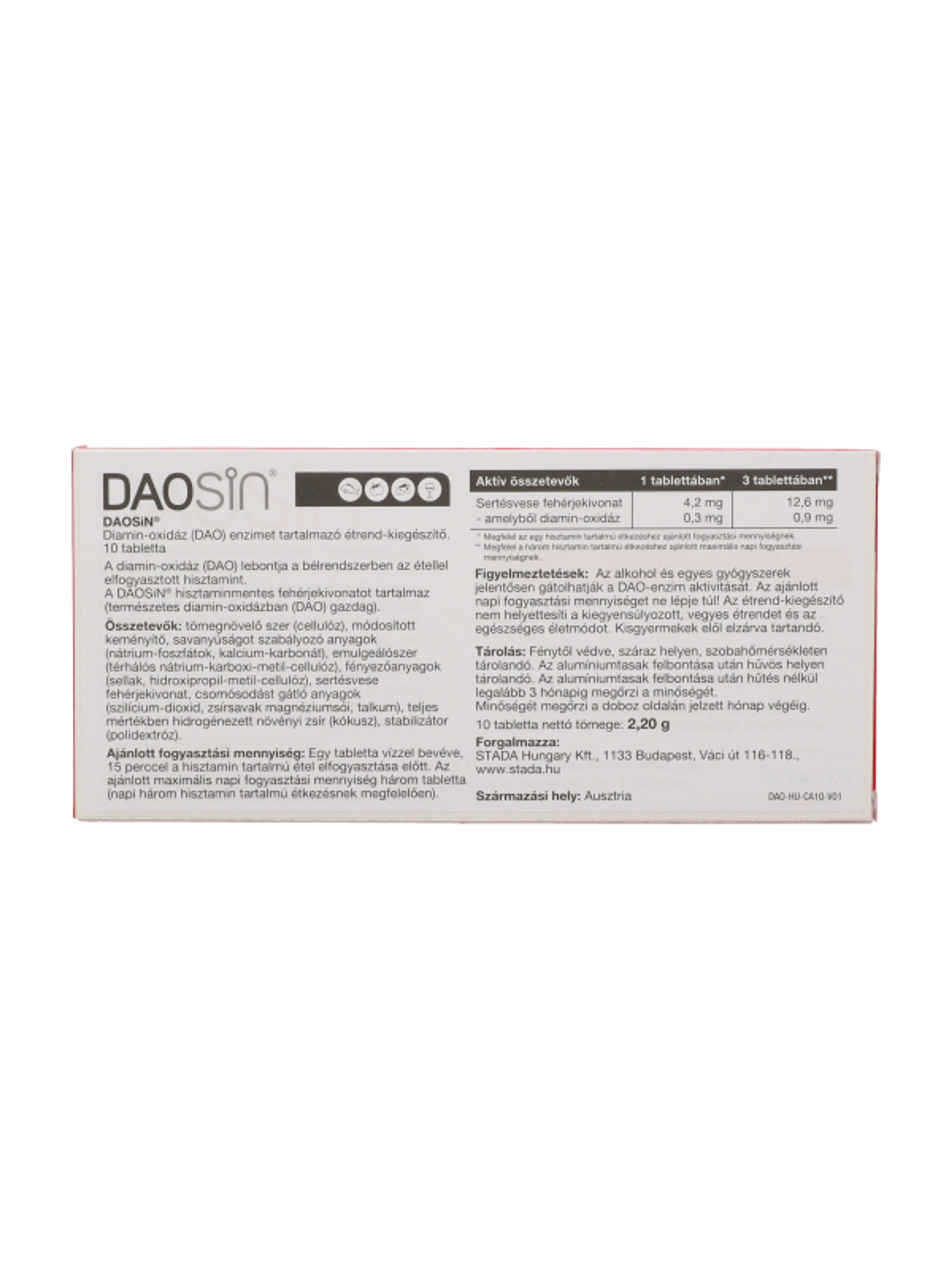 Daosin tabletta - 10 db-4