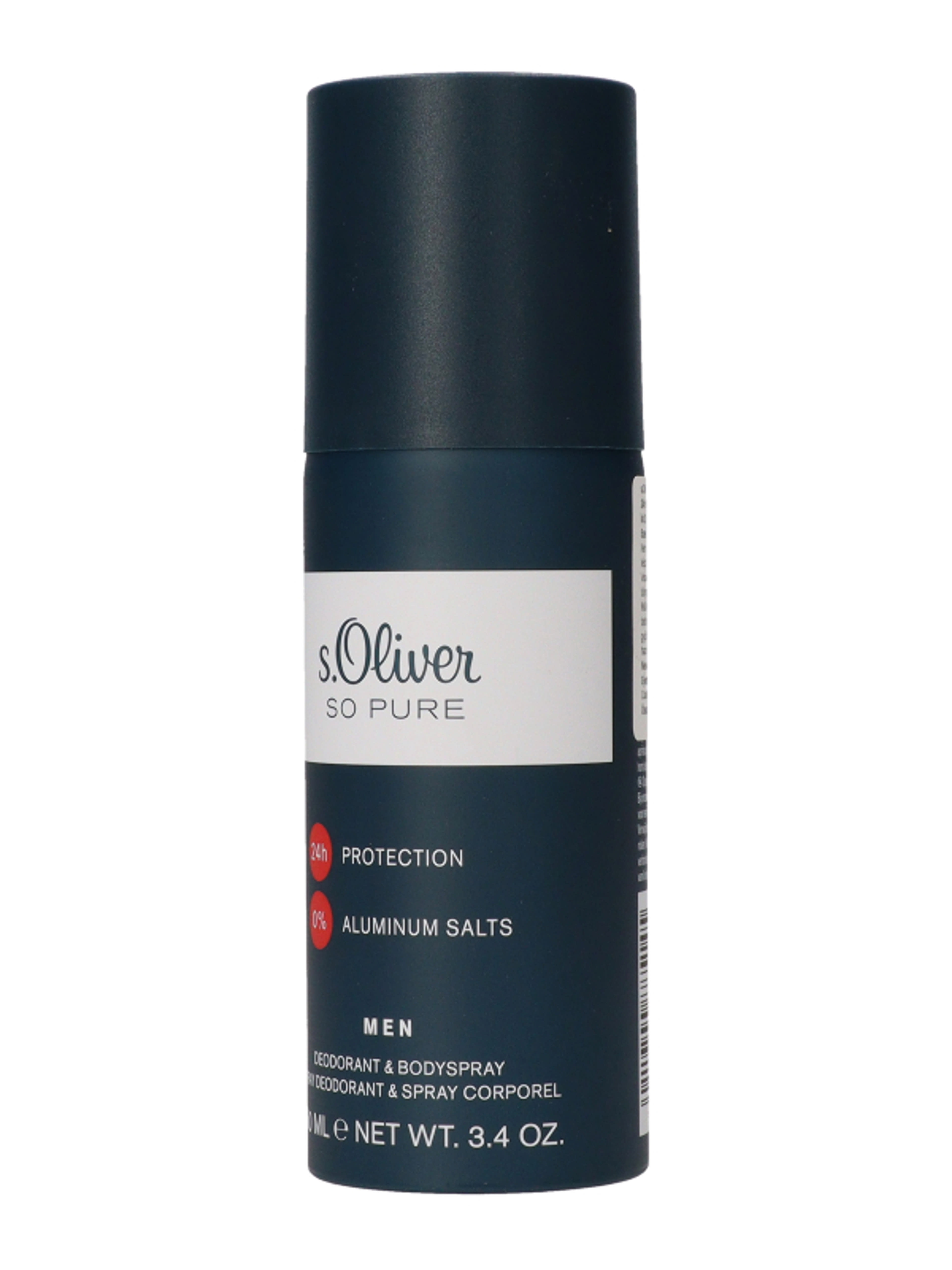 S.oliver deodorant spray so pure man - 150 ml-3