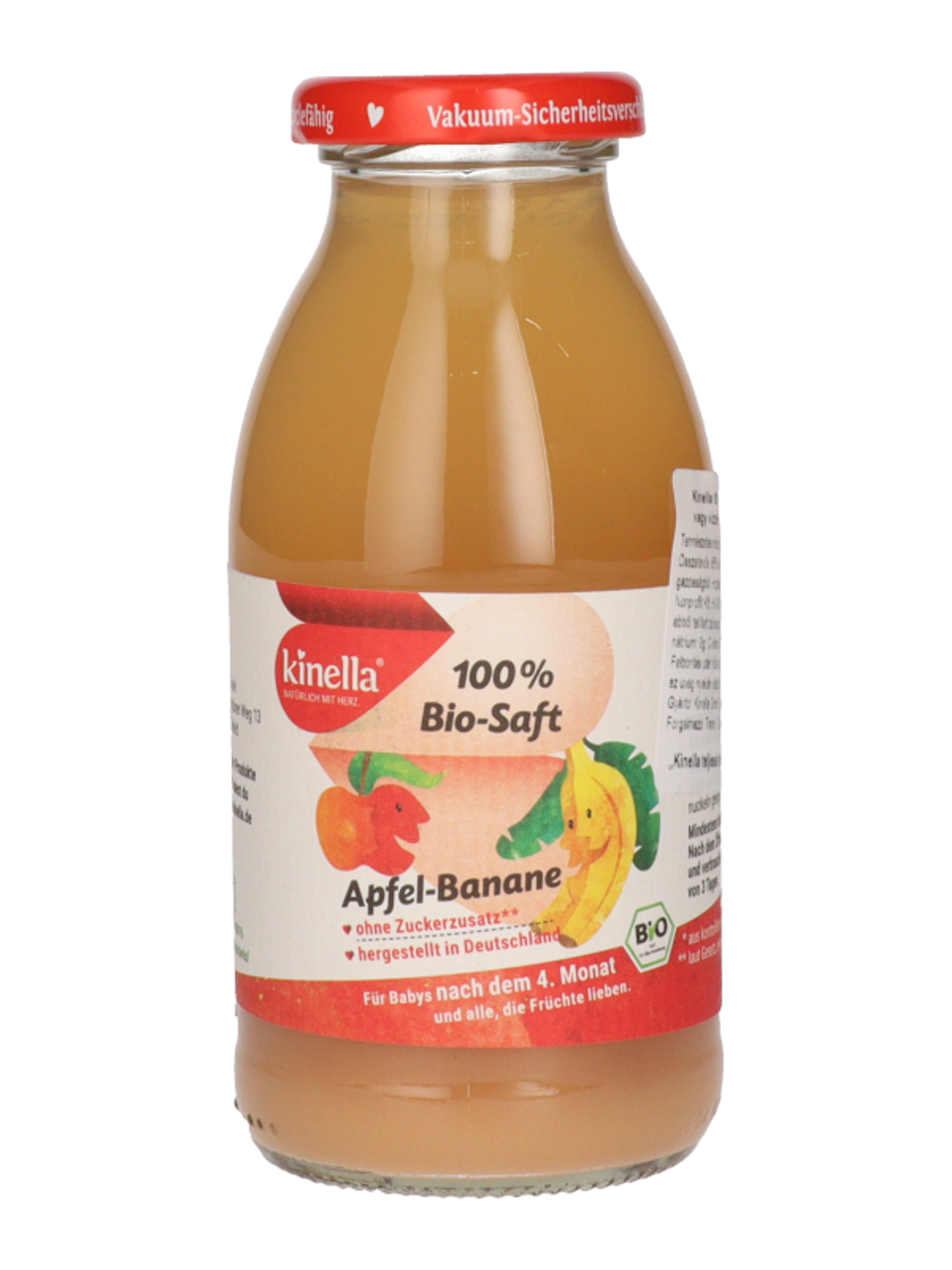 Kinella Bio 100% alma-banánlé 4 hónapos kortól - 250 ml