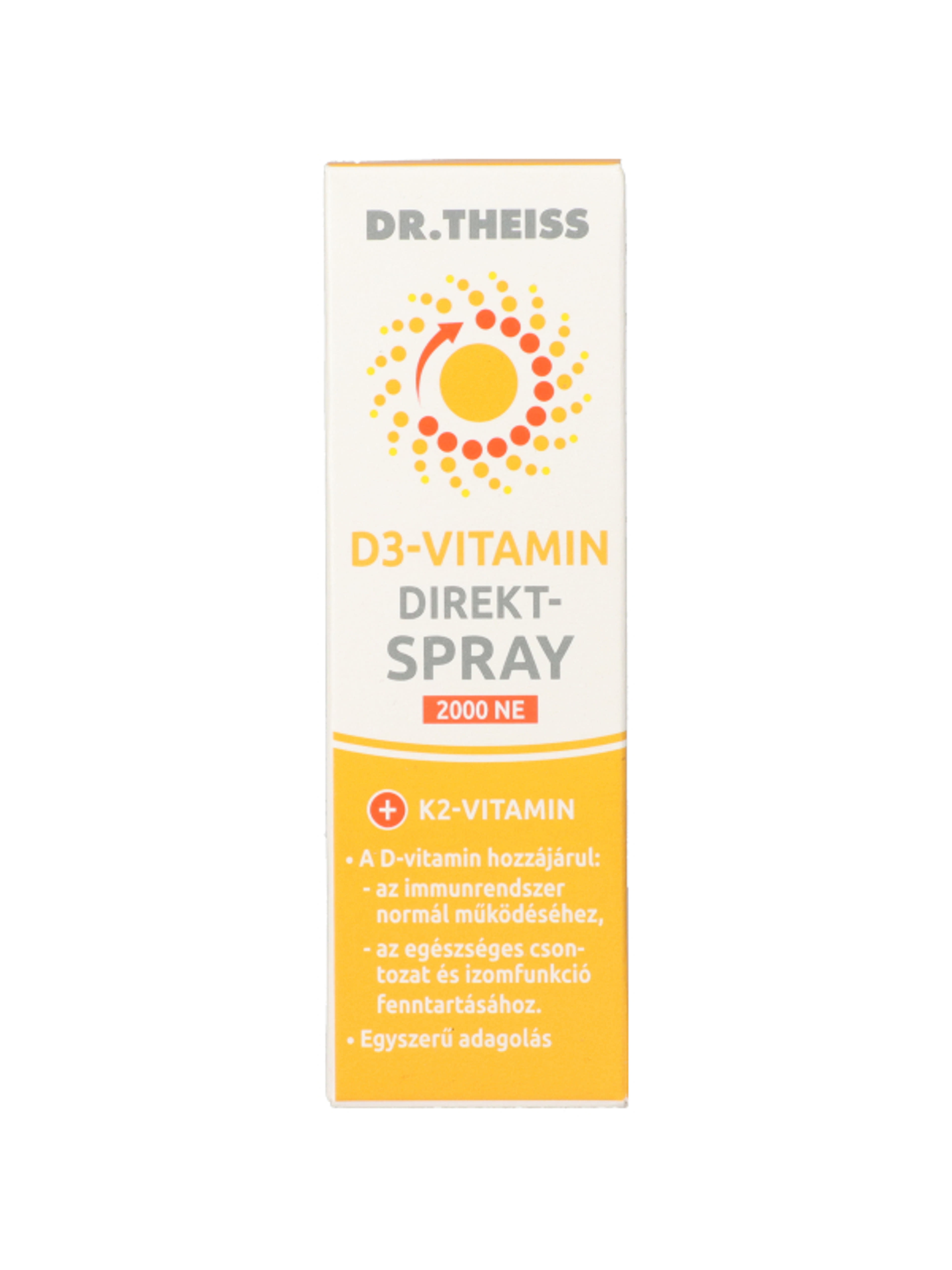 Dr. Theiss D-3 vitamin étrend-kiegészítő szájspray - 20 ml