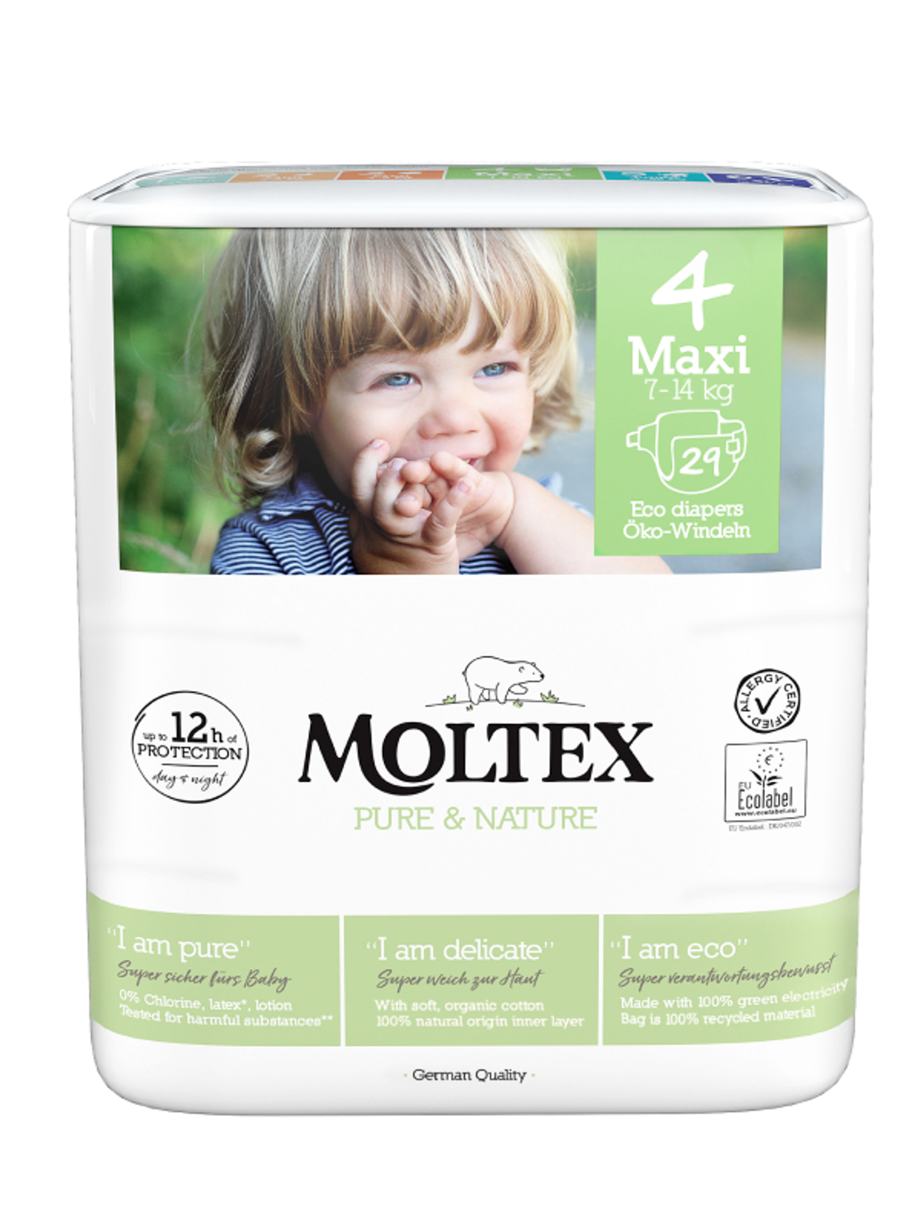 Moltex Pure&Nature Maxi öko pelenka 7-14 kg - 29 db