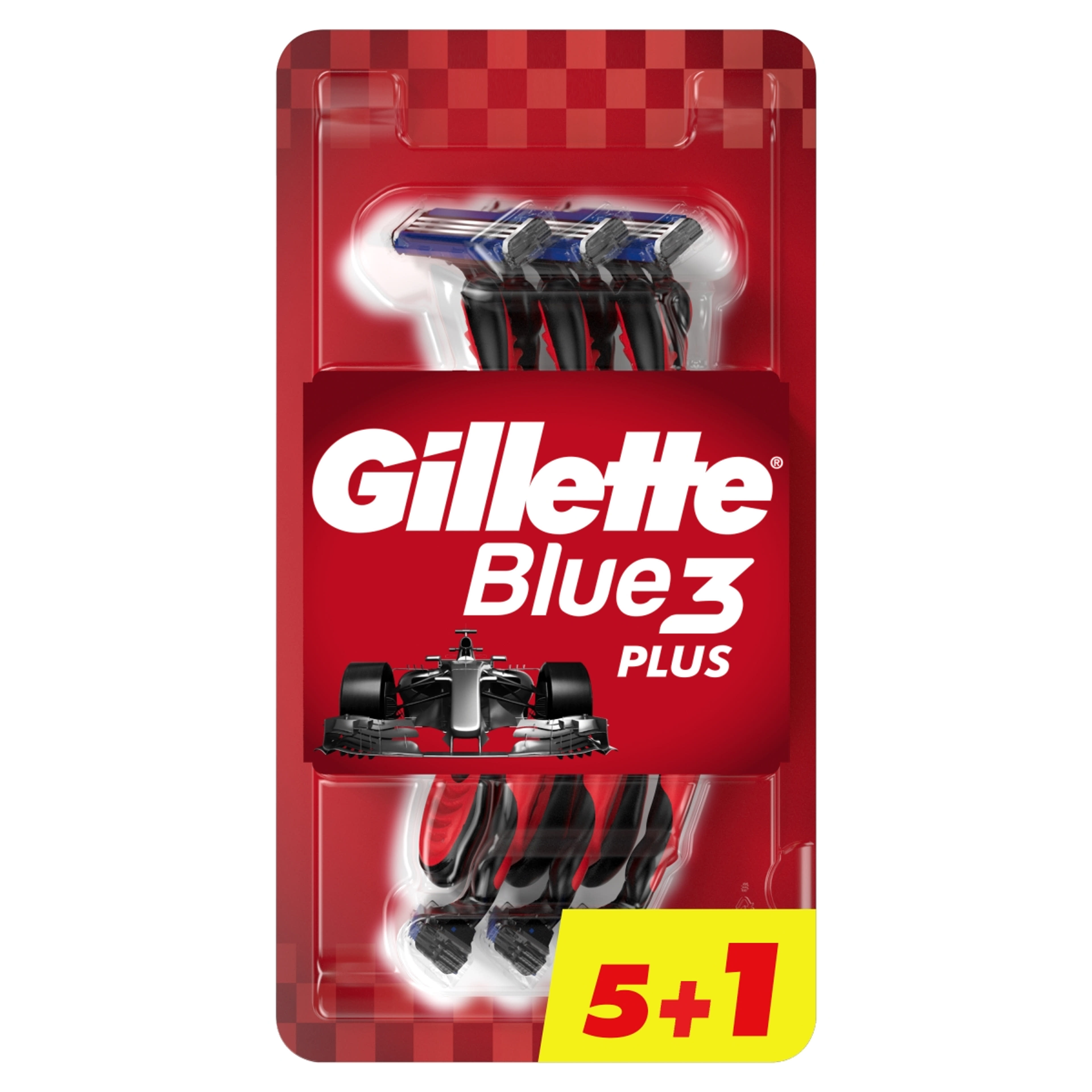 Gillette Blue3 eldobható borotva, 3 pengés - 6 db-8
