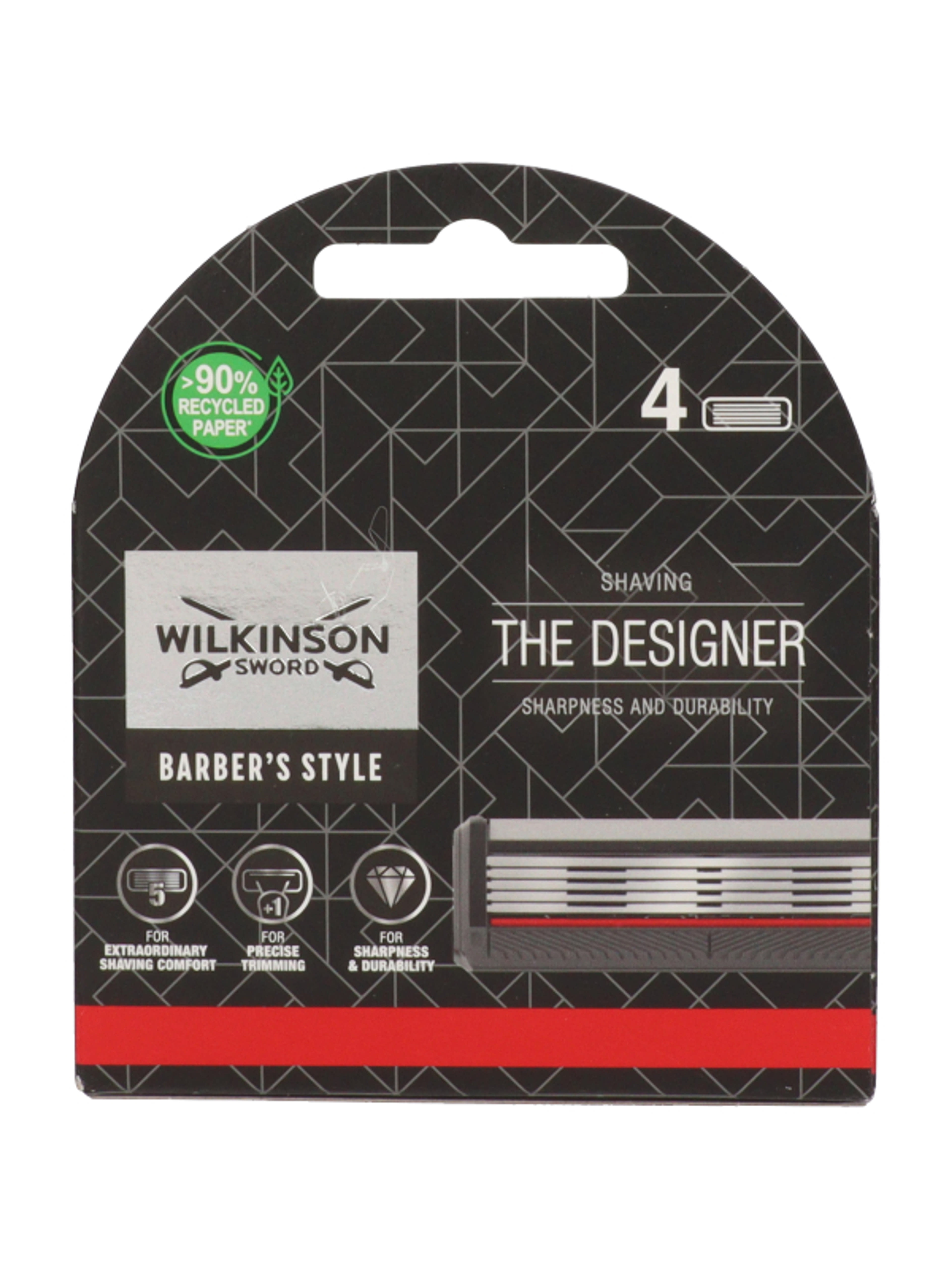 Wilkinson The Desinger borotvabetét 5 pengés - 4 db-1