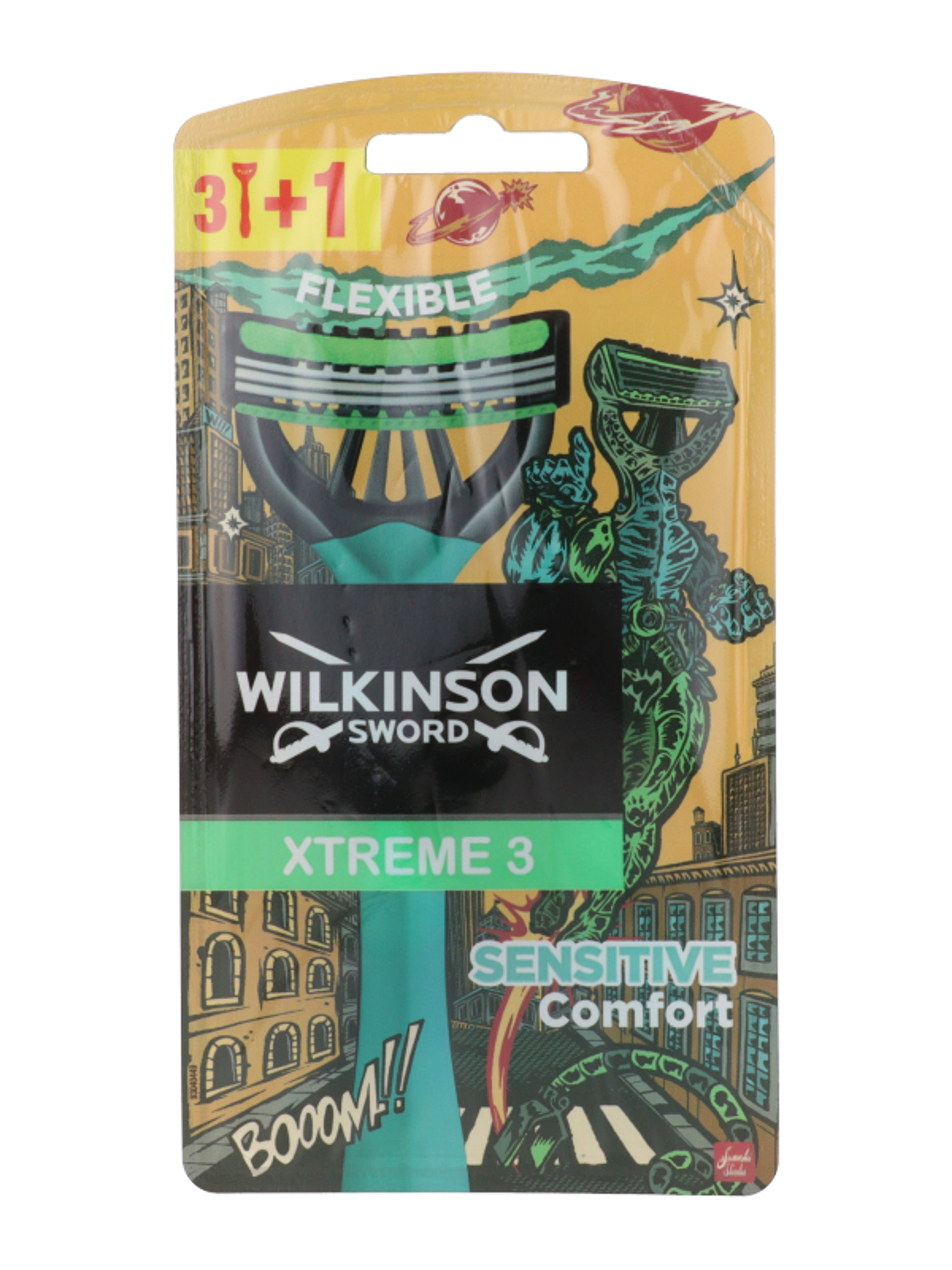 Wilkinson Xtreme3 eldobható borotva 3 pengés - 4 db-1