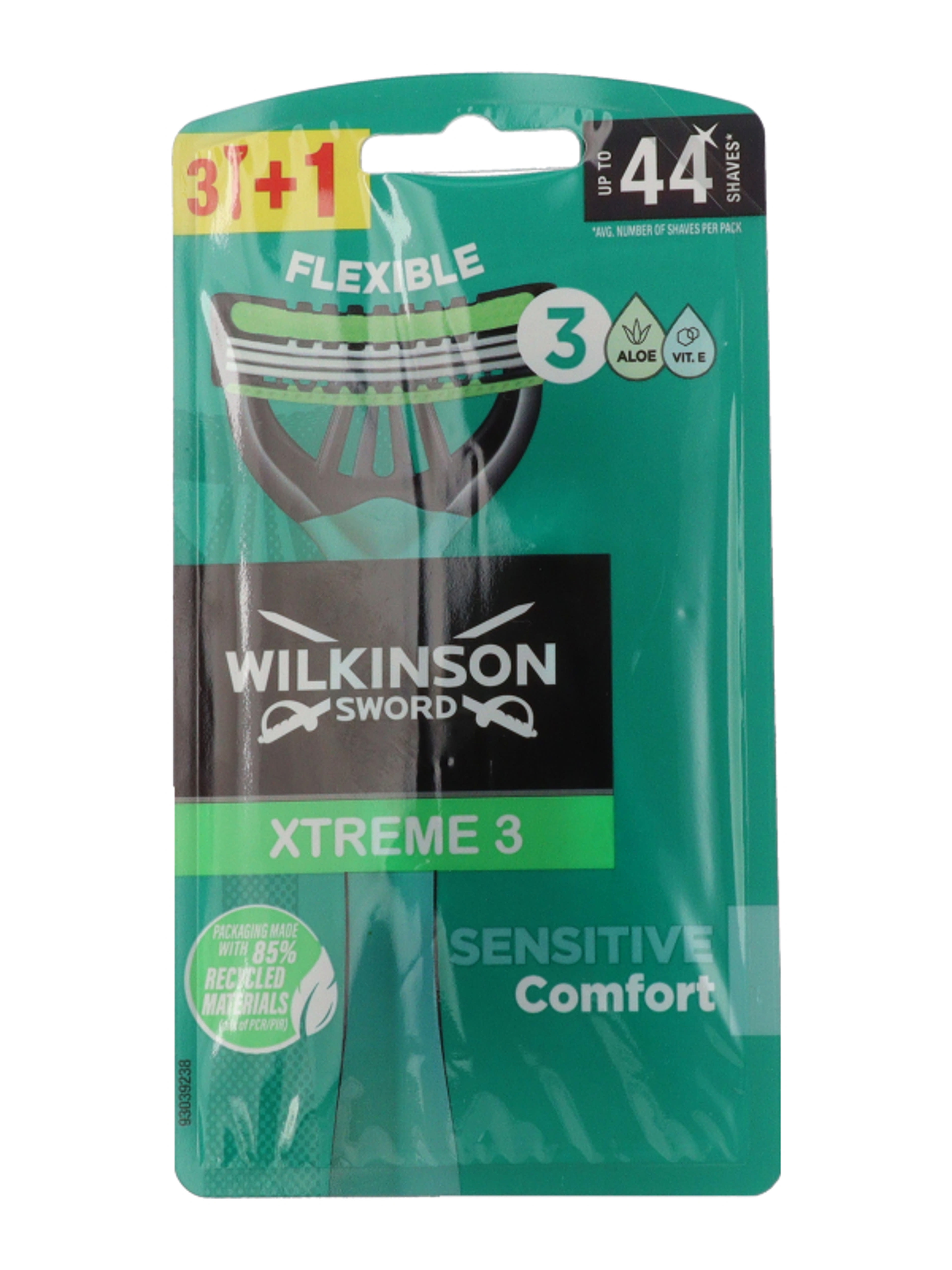 Wilkinson Xtreme 3 Sensitive eldobható borotva - 4 db-2