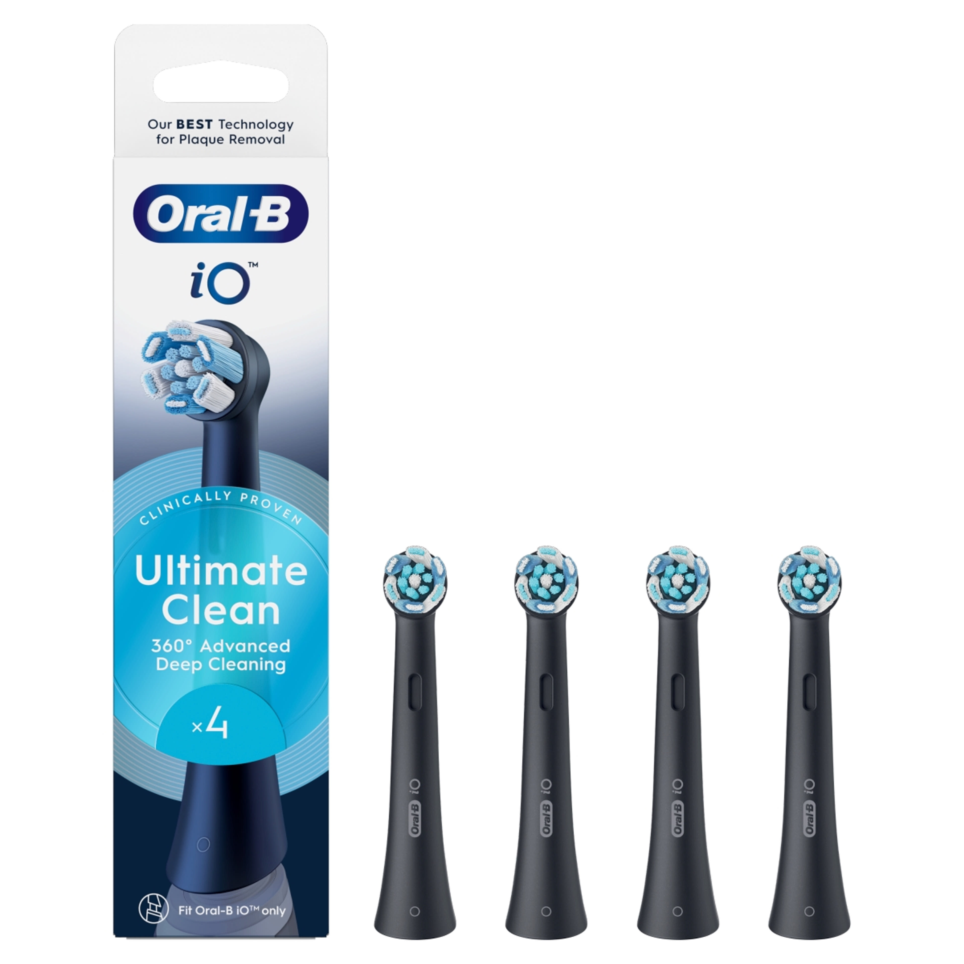 Oral-B iO Series Ultimate Clean elektromos fogkefe pótfej - 4 db-2