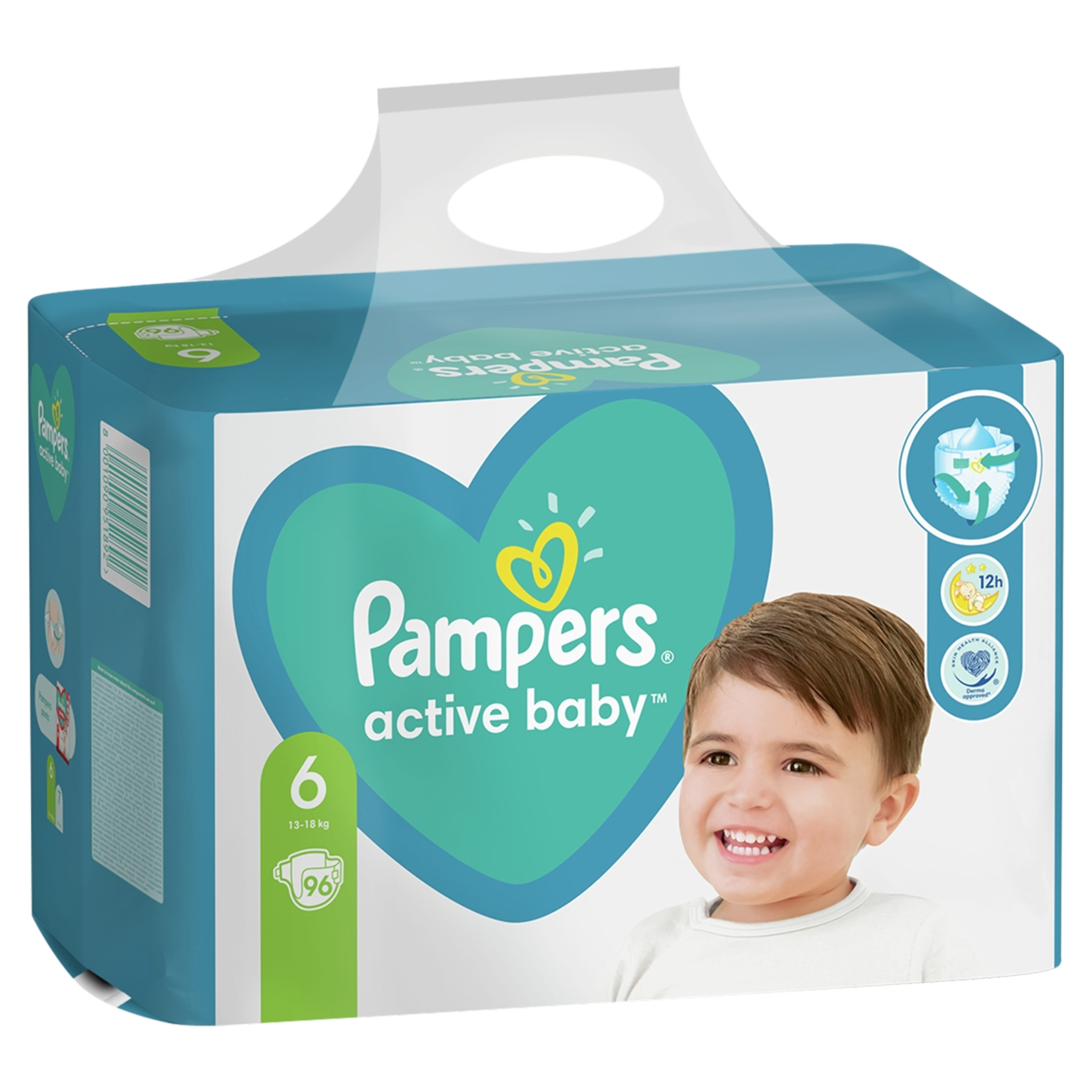 Pampers active baby mega pack+ 6-os 13-18kg - 96 db-3