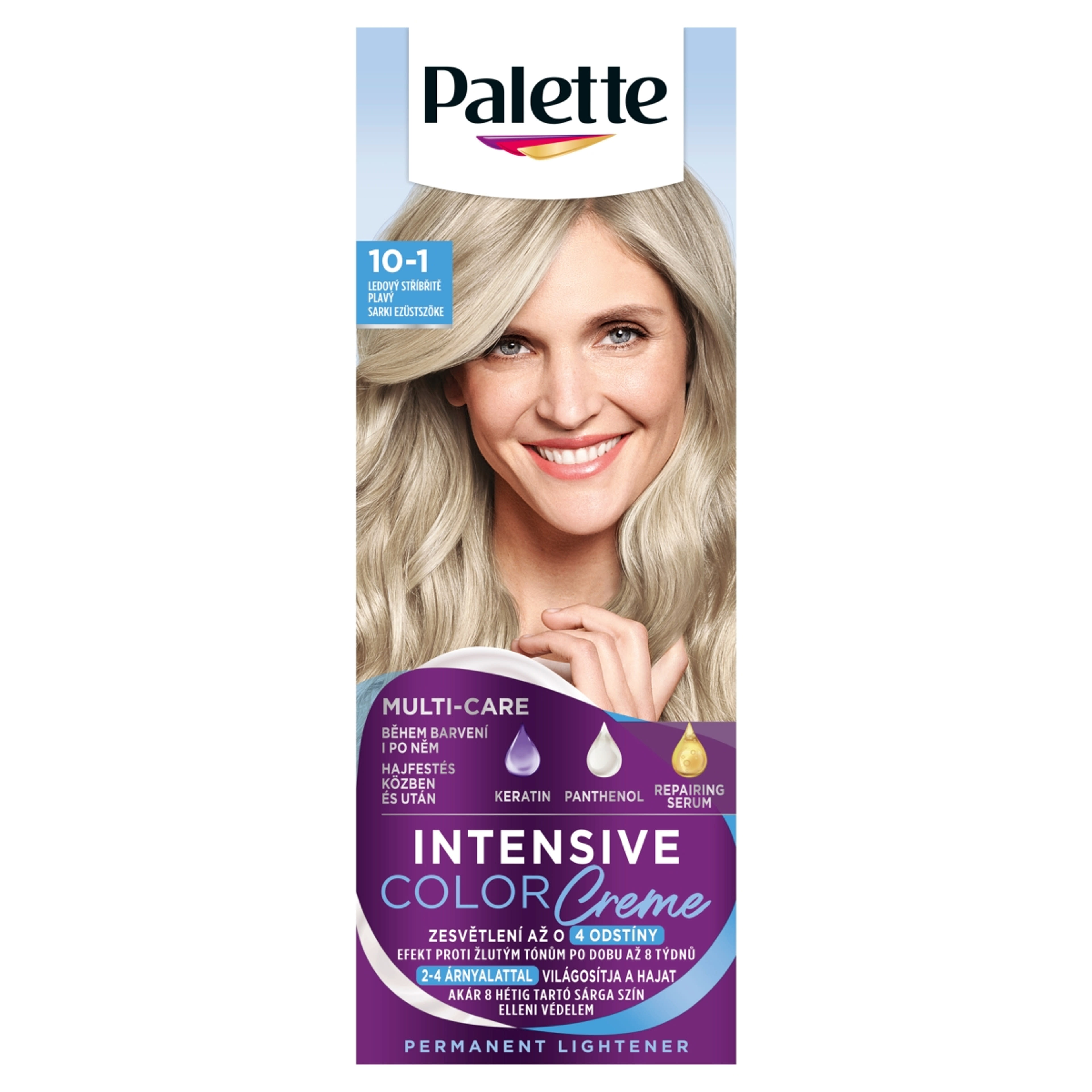 Schwarzkopf Palette Intensive Color Creme hajfesték 10-1 C10 sarki ezüstszőke - 1 db
