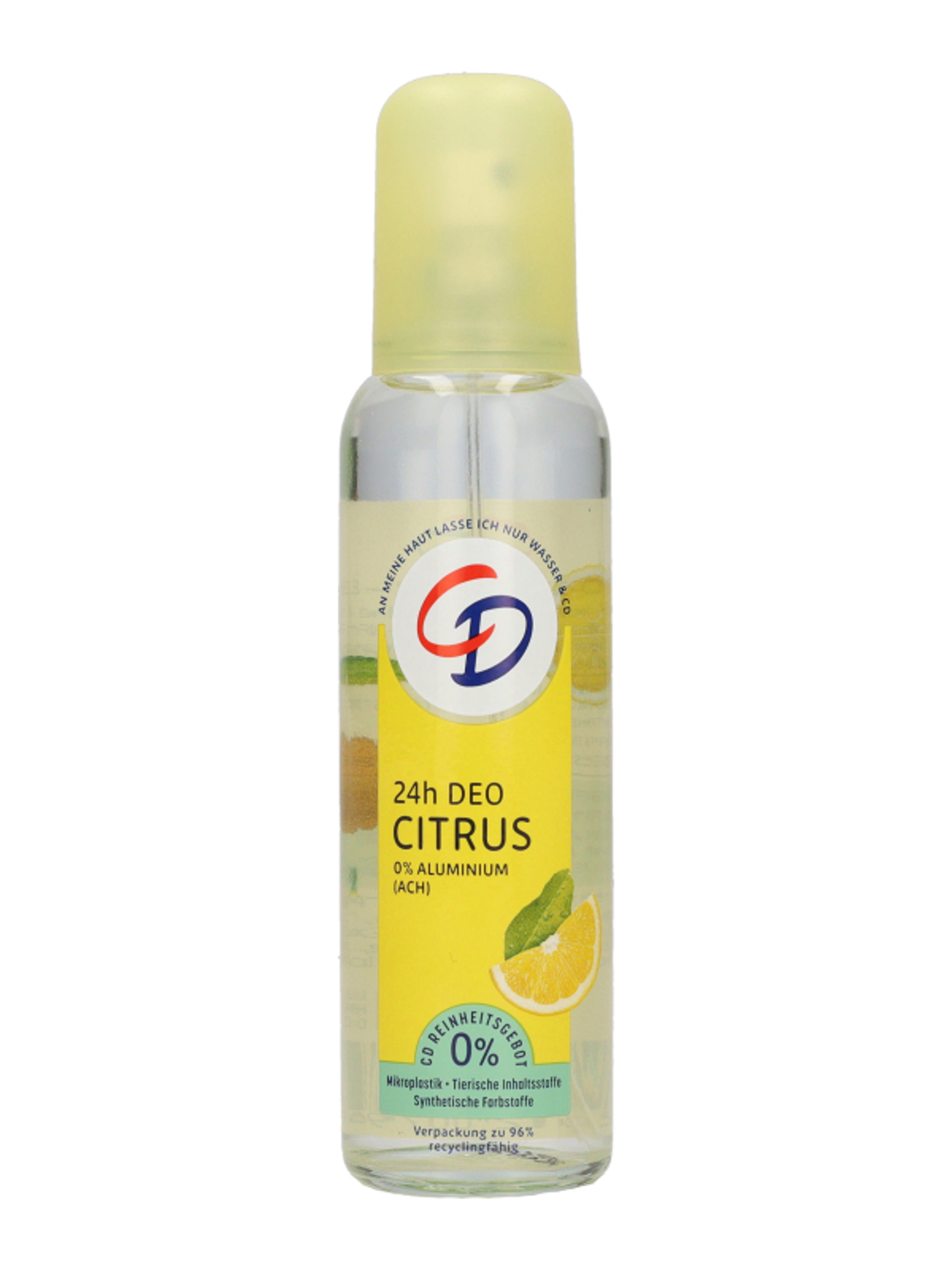 Cd pumpás deodorant spray bio citrus - 75 ml-2