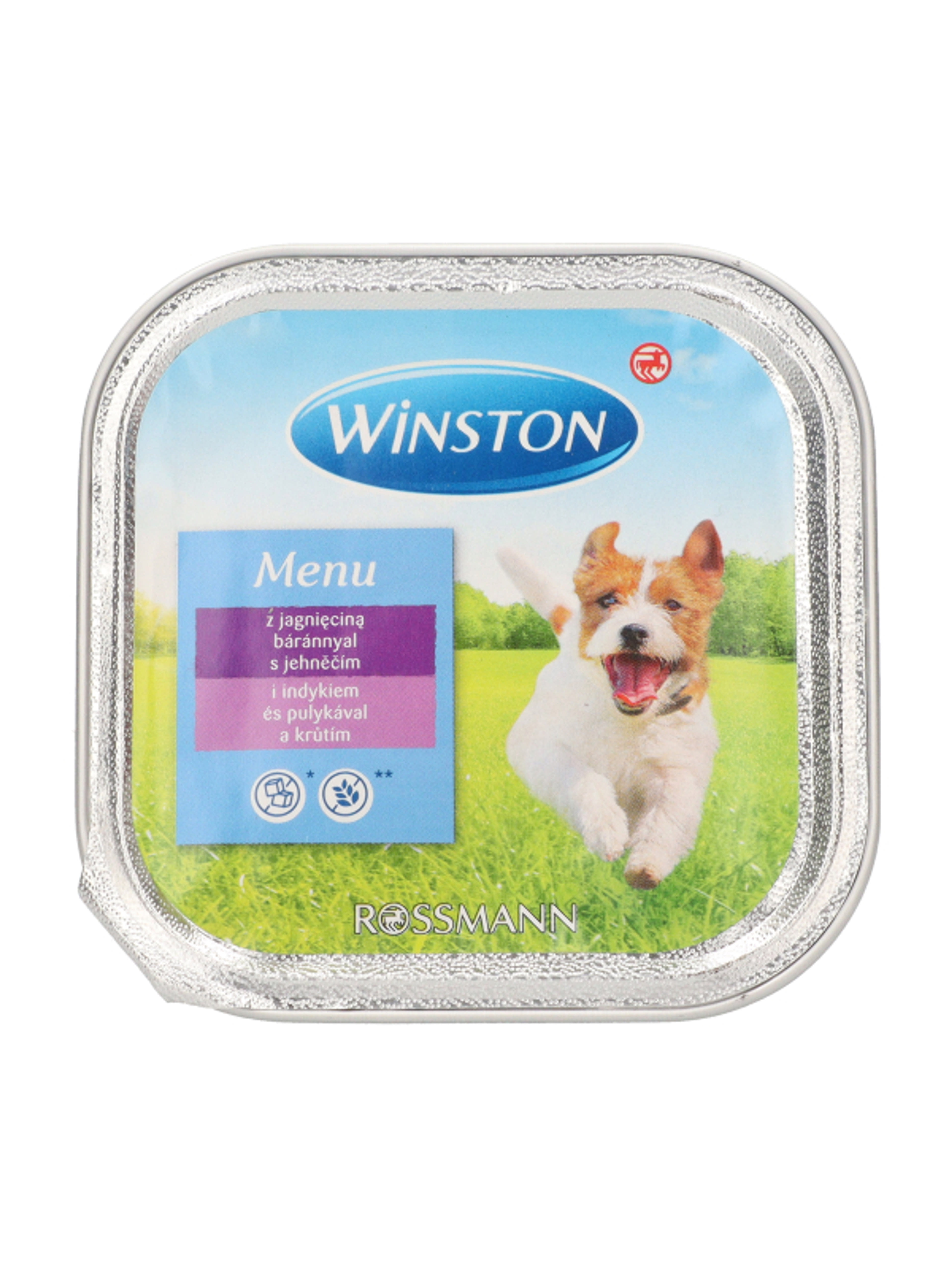 Winston Fenséges Menü alutasak kutyáknak, bárány és pulyka hússal - 150 g-4