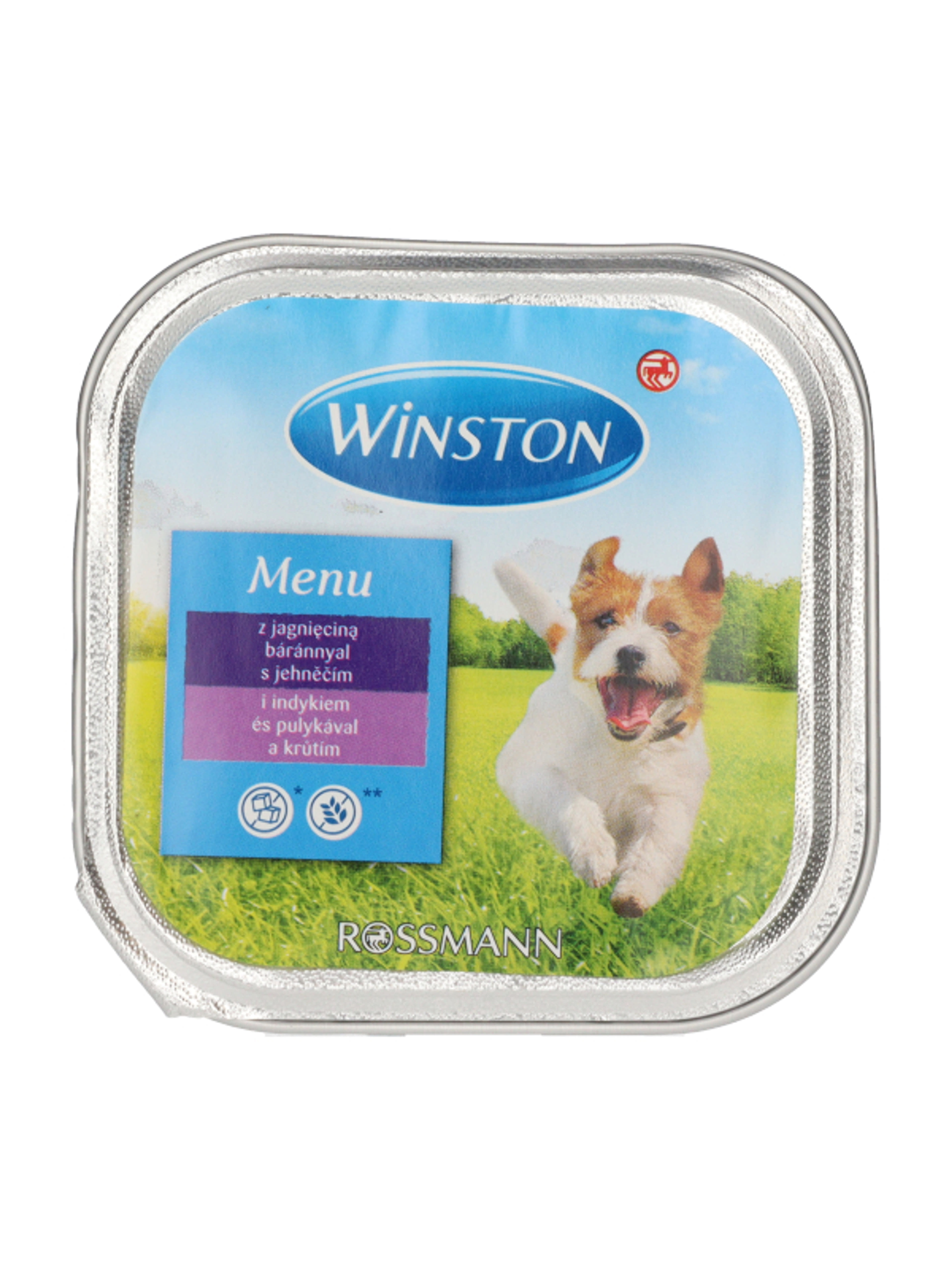 Winston Fenséges Menü alutasak kutyáknak, bárány és pulyka hússal - 150 g-4