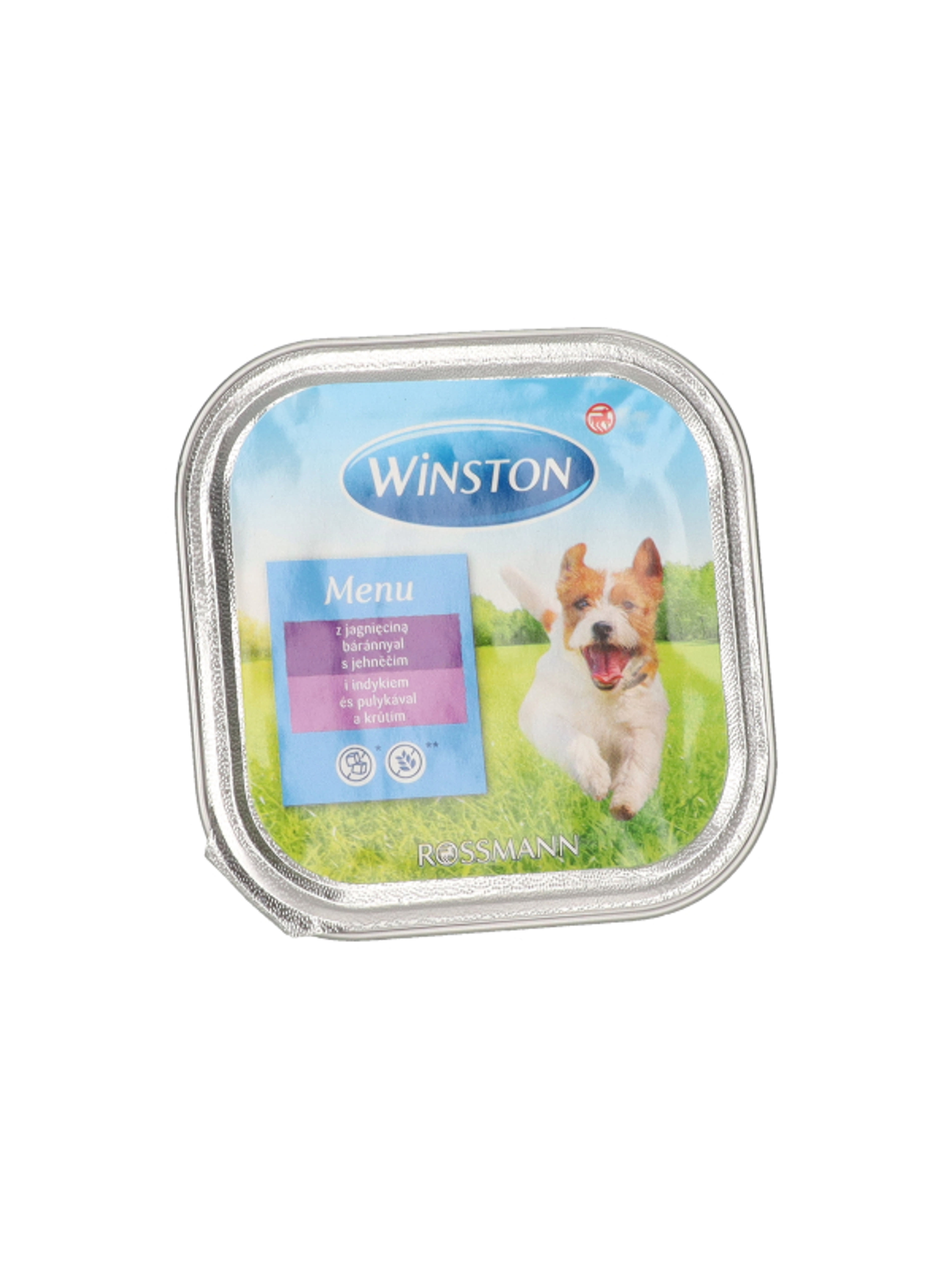 Winston Fenséges Menü alutasak kutyáknak, bárány és pulyka hússal - 150 g-5