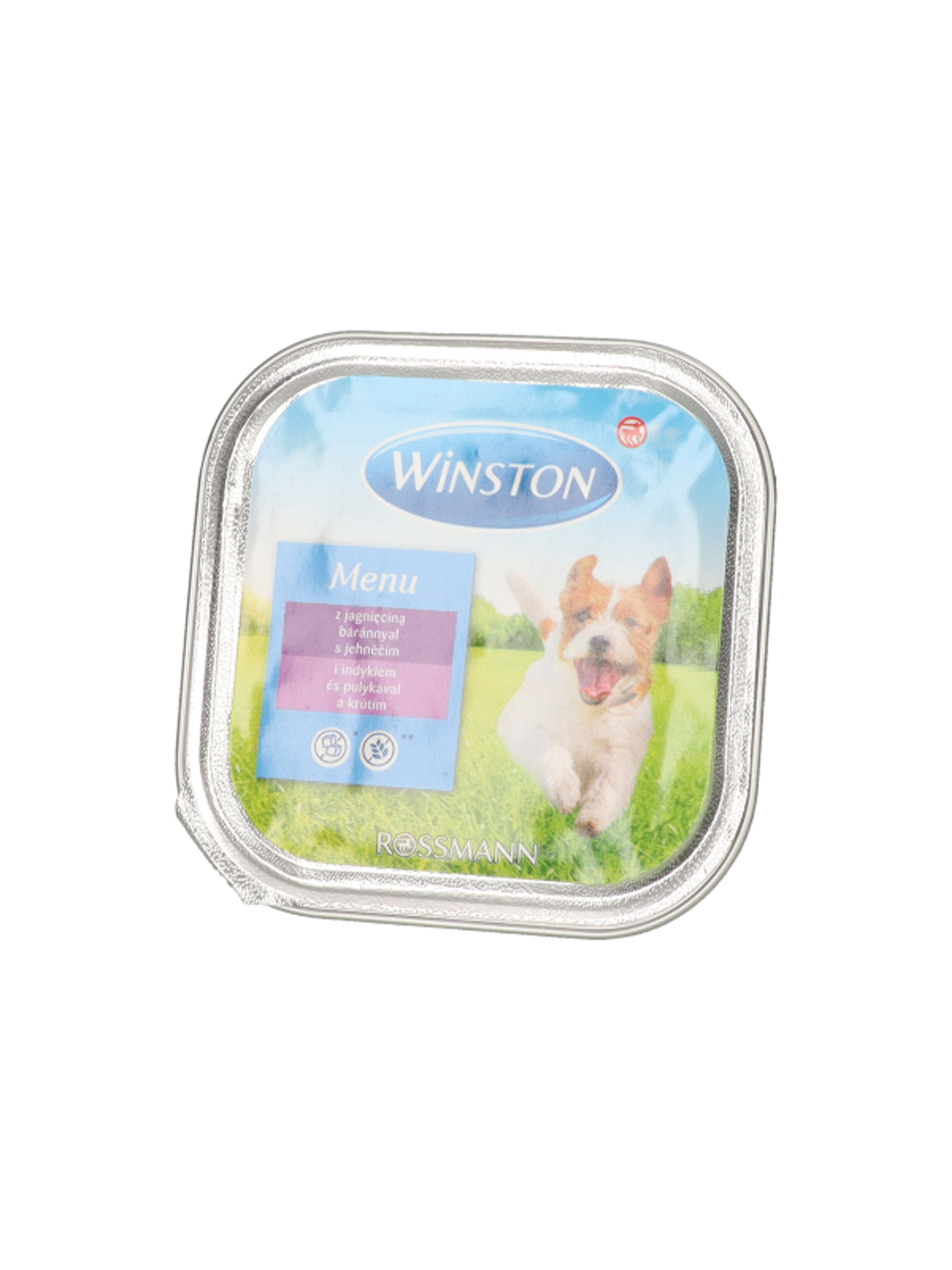 Winston Fenséges Menü alutasak kutyáknak, bárány és pulyka hússal - 150 g-5