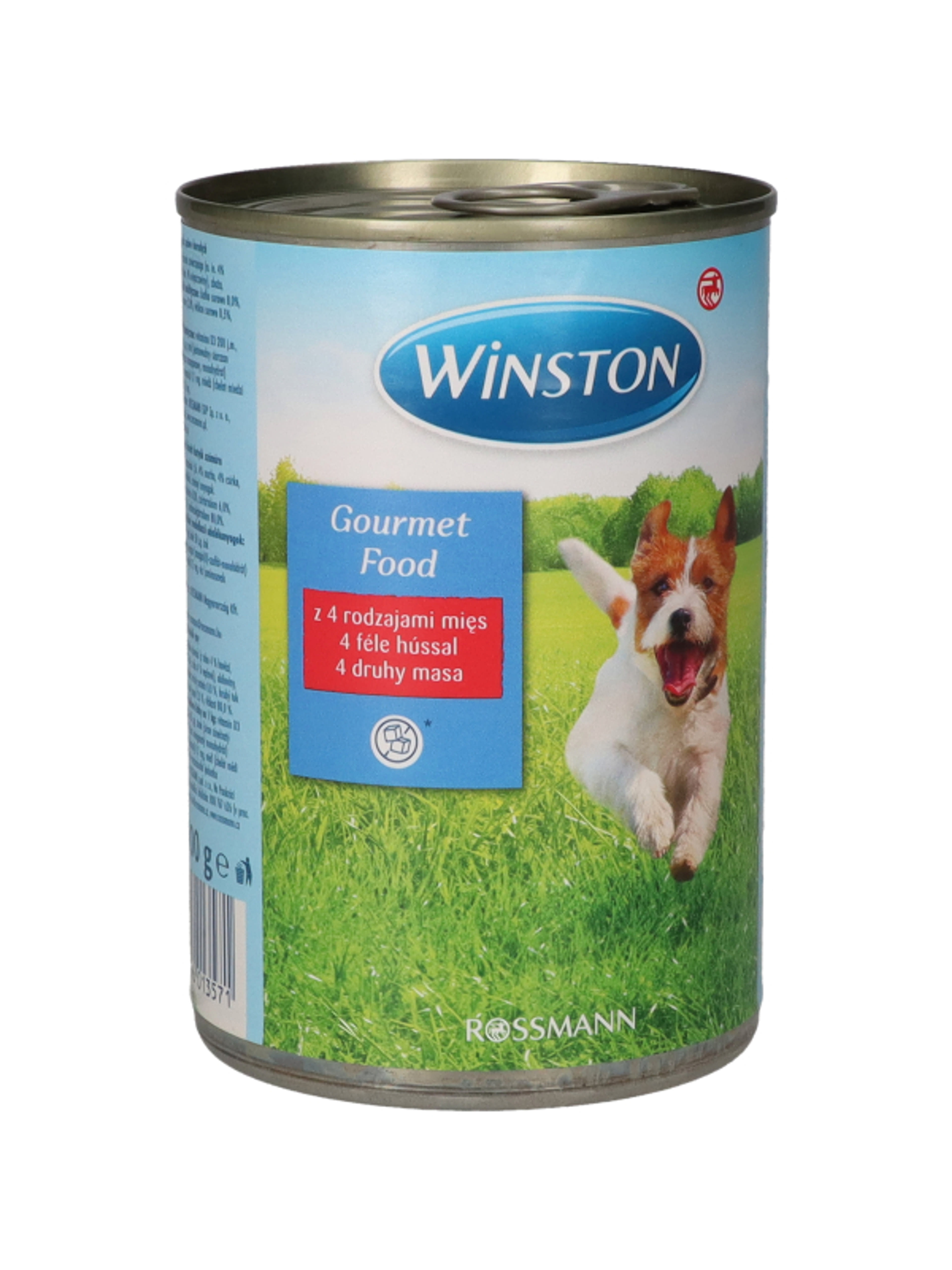 Winston Fenséges Menü konzerv kutyáknak, 4 húsos - 400 g-3