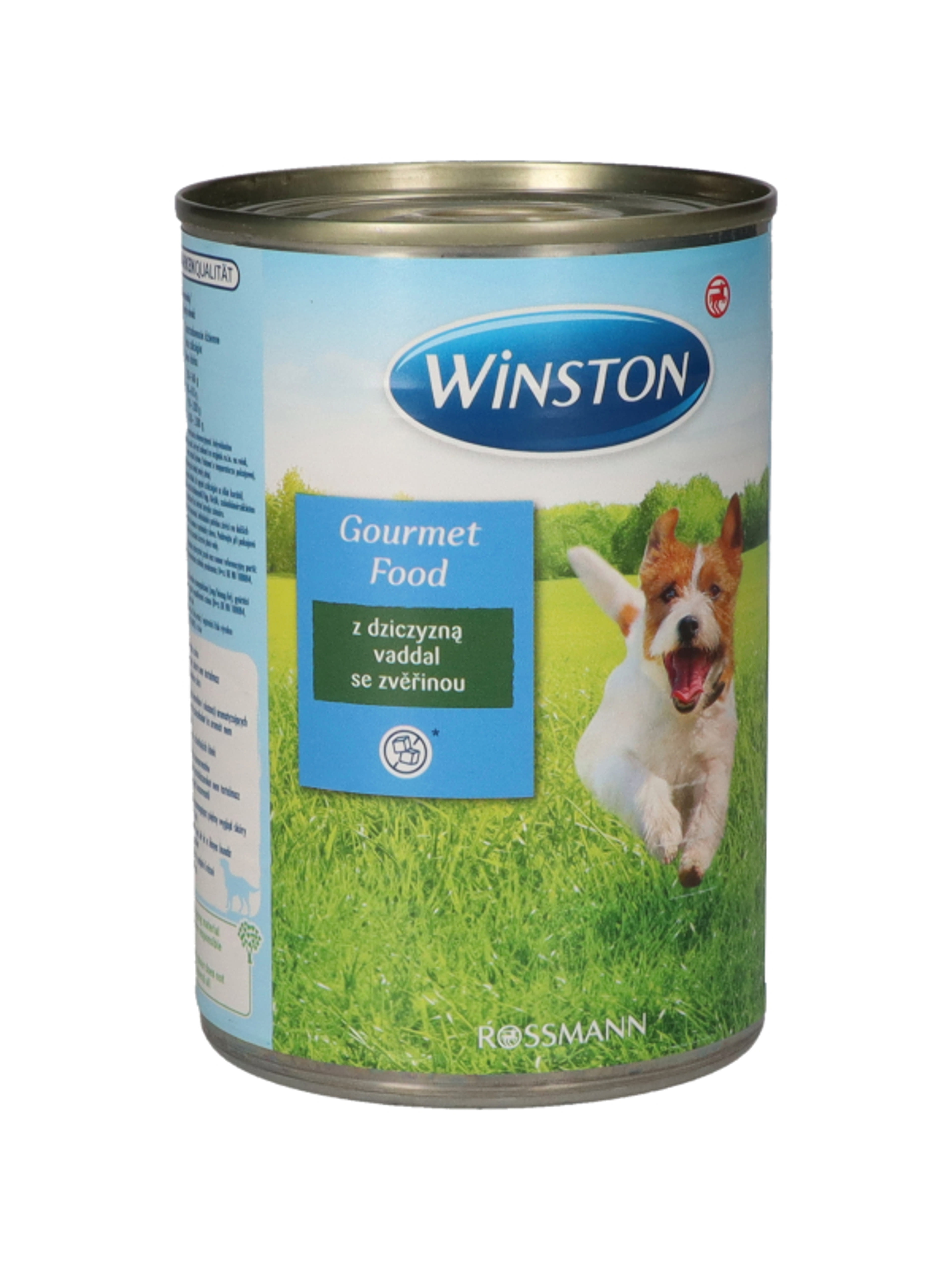 Winston Fenséges Menü konzerv kutyáknak, vadhússal - 400 g-3