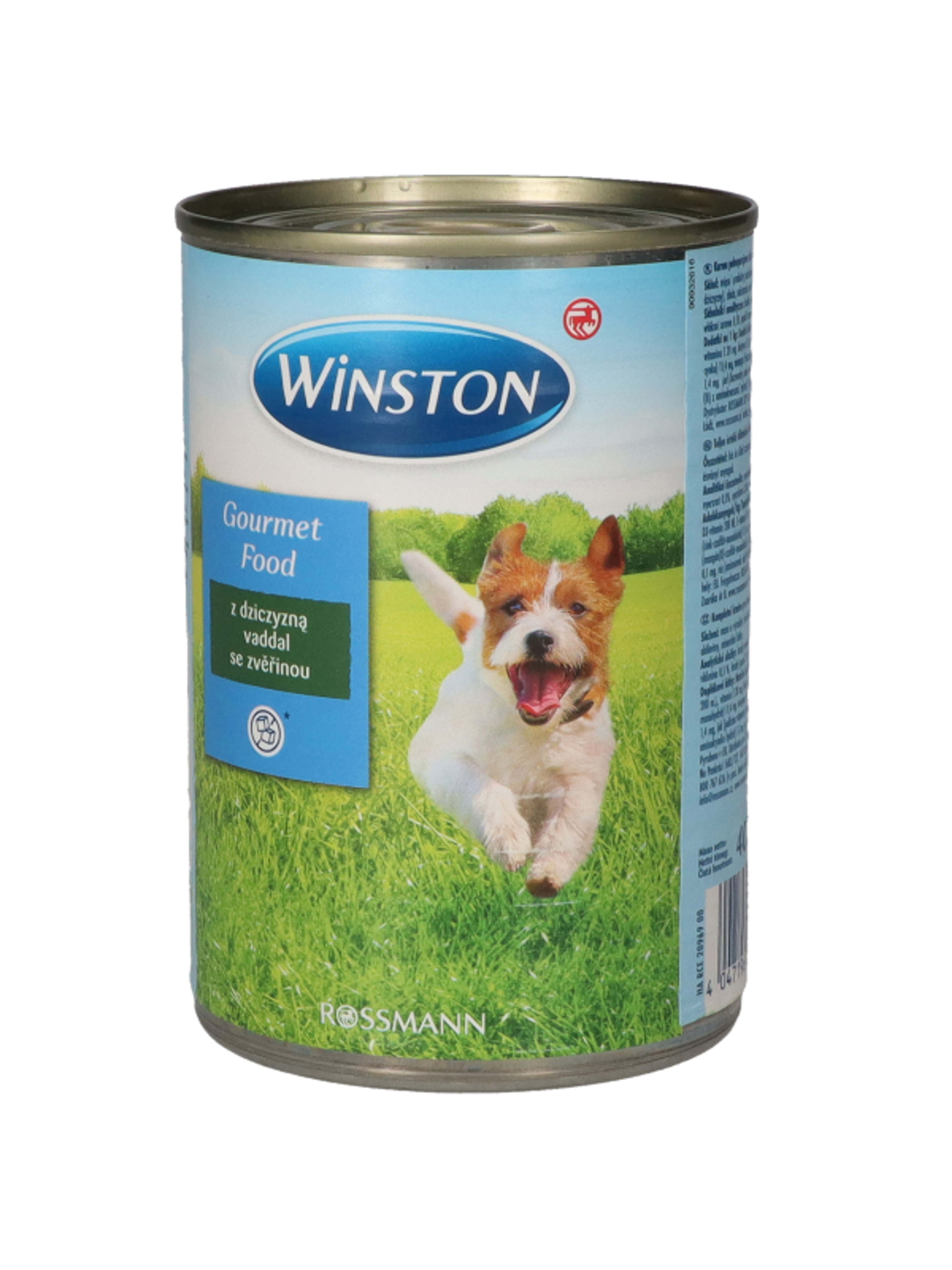 Winston Fenséges Menü konzerv kutyáknak, vadhússal - 400 g-6