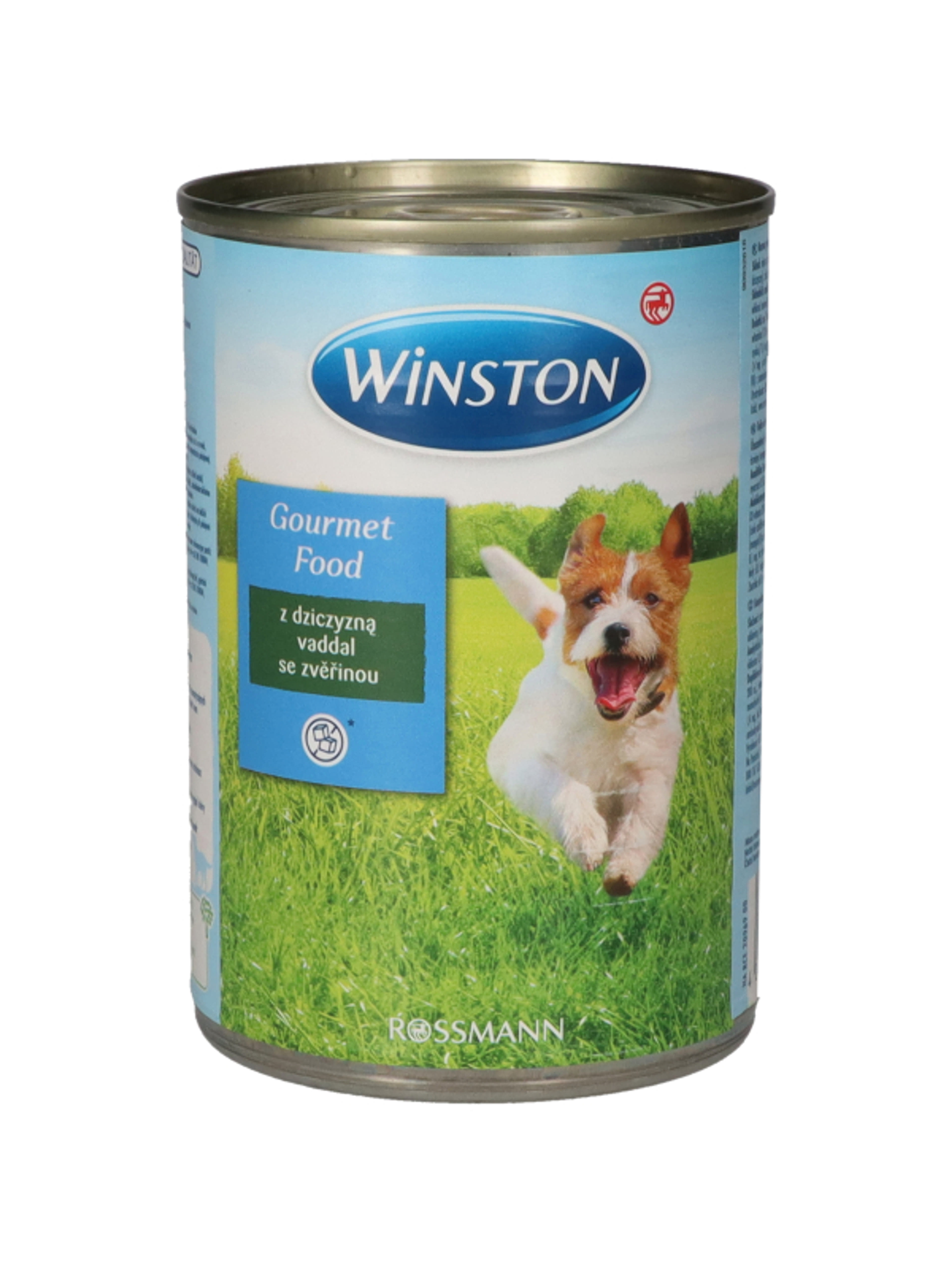 Winston Fenséges Menü konzerv kutyáknak, vadhússal - 400 g-2