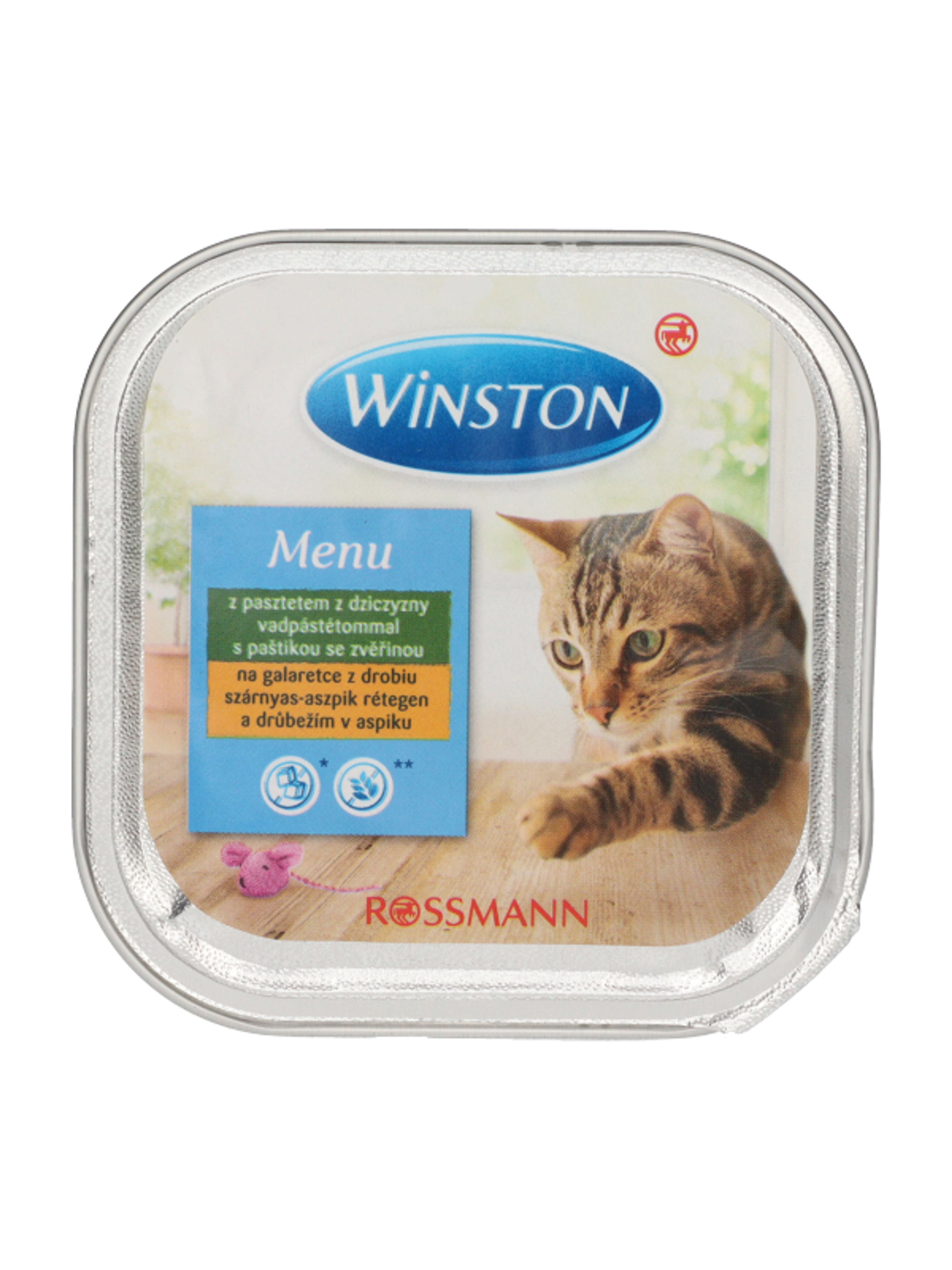 Winston Fenséges Menü alutál macskáknak, szárnyashússal - 100 g-2