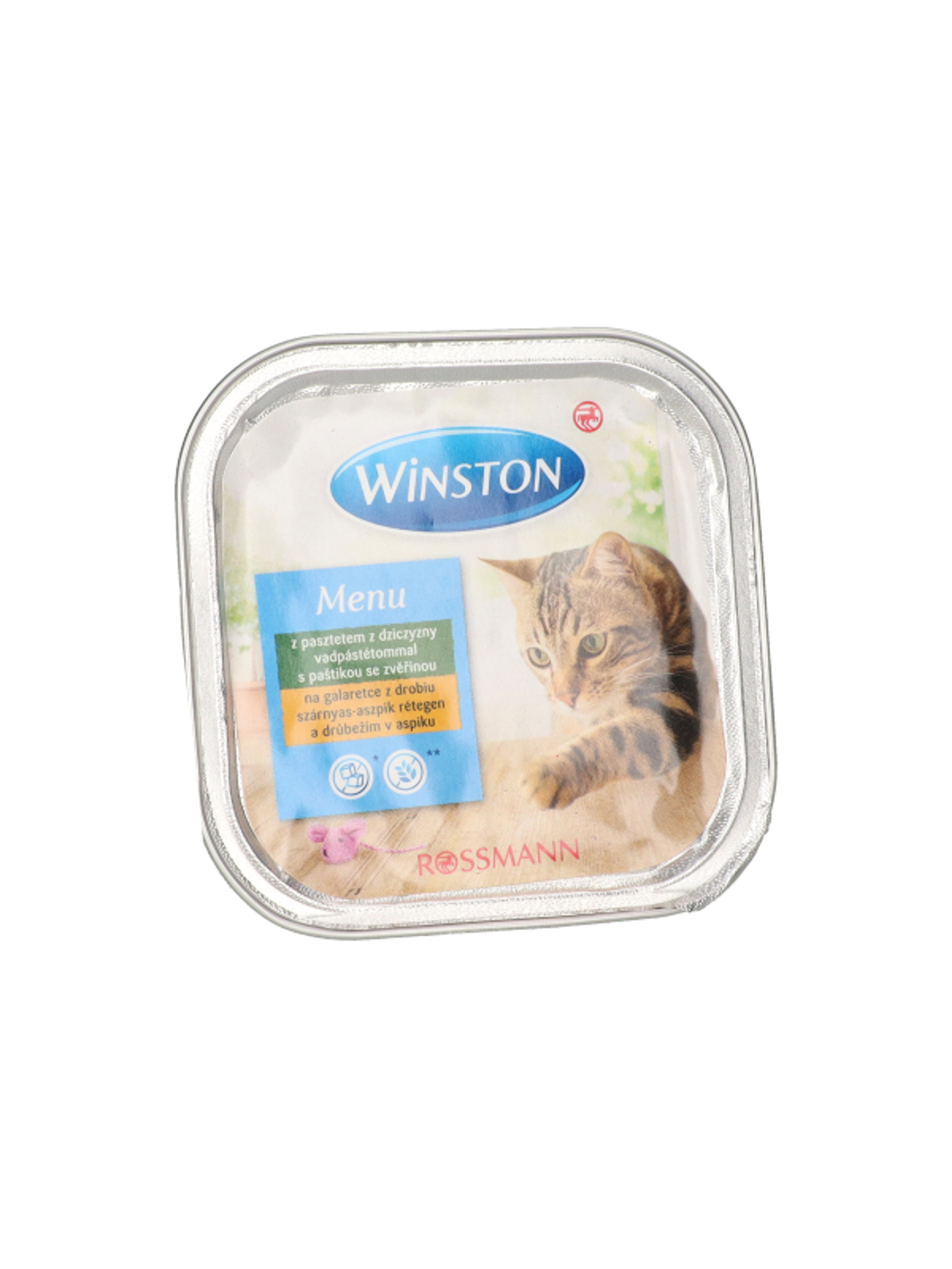 Winston Fenséges Menü alutál macskáknak, szárnyashússal - 100 g-2